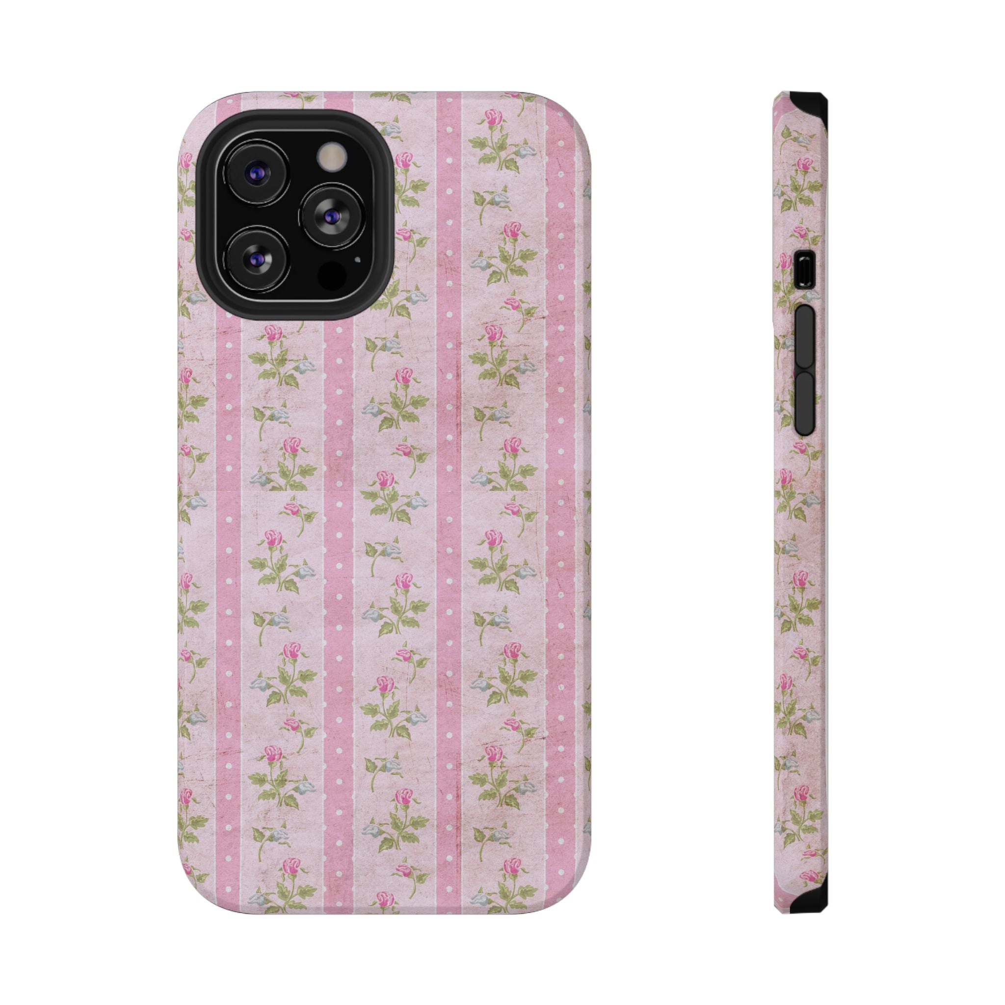 Impact-Resistant Phone Case, Inspirational Quote Case, Gift for Her, Bible Verse Decor, Floral Design Phone Cover