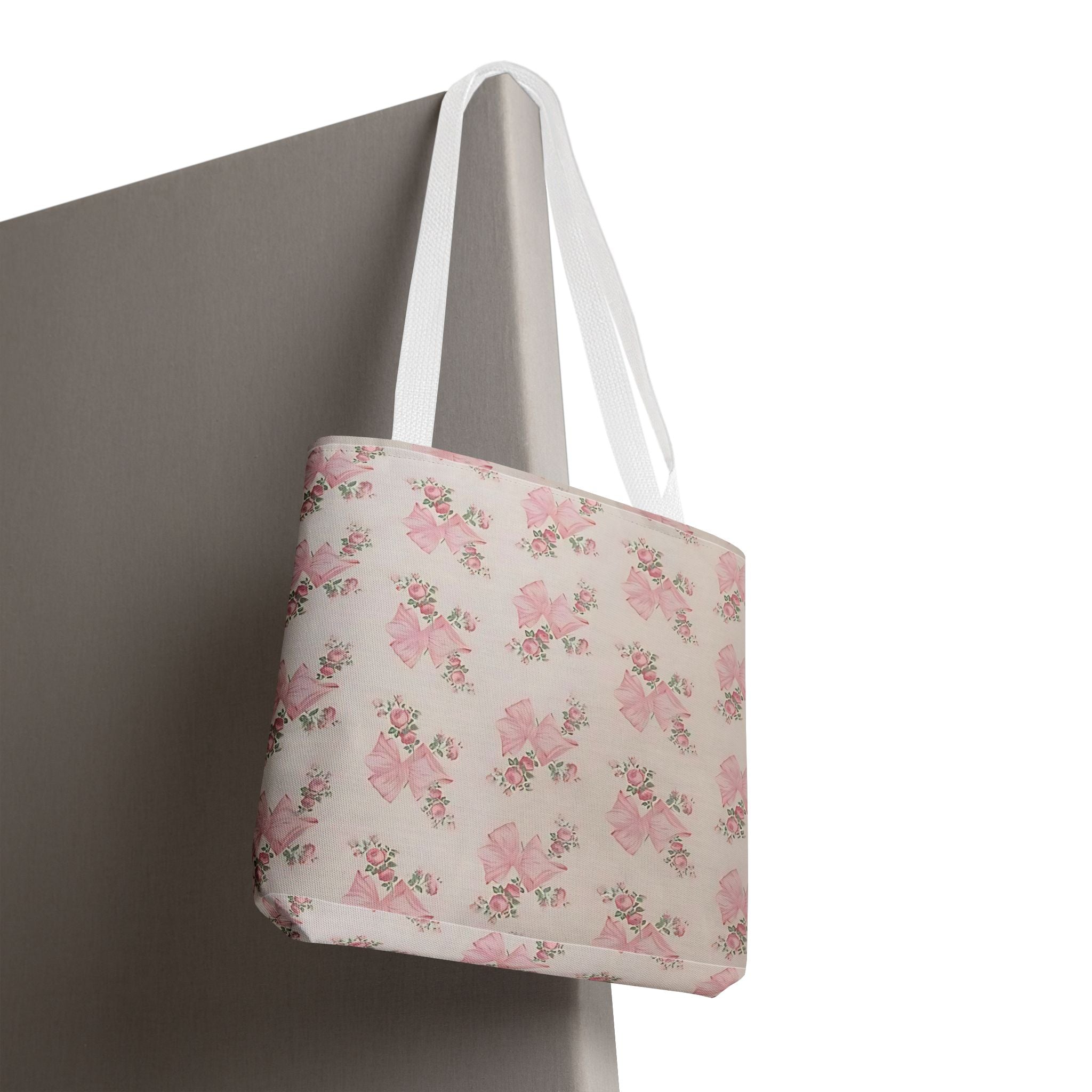 Customizable Tote Bag - Floral Whimsical Girly Aesthetic Design