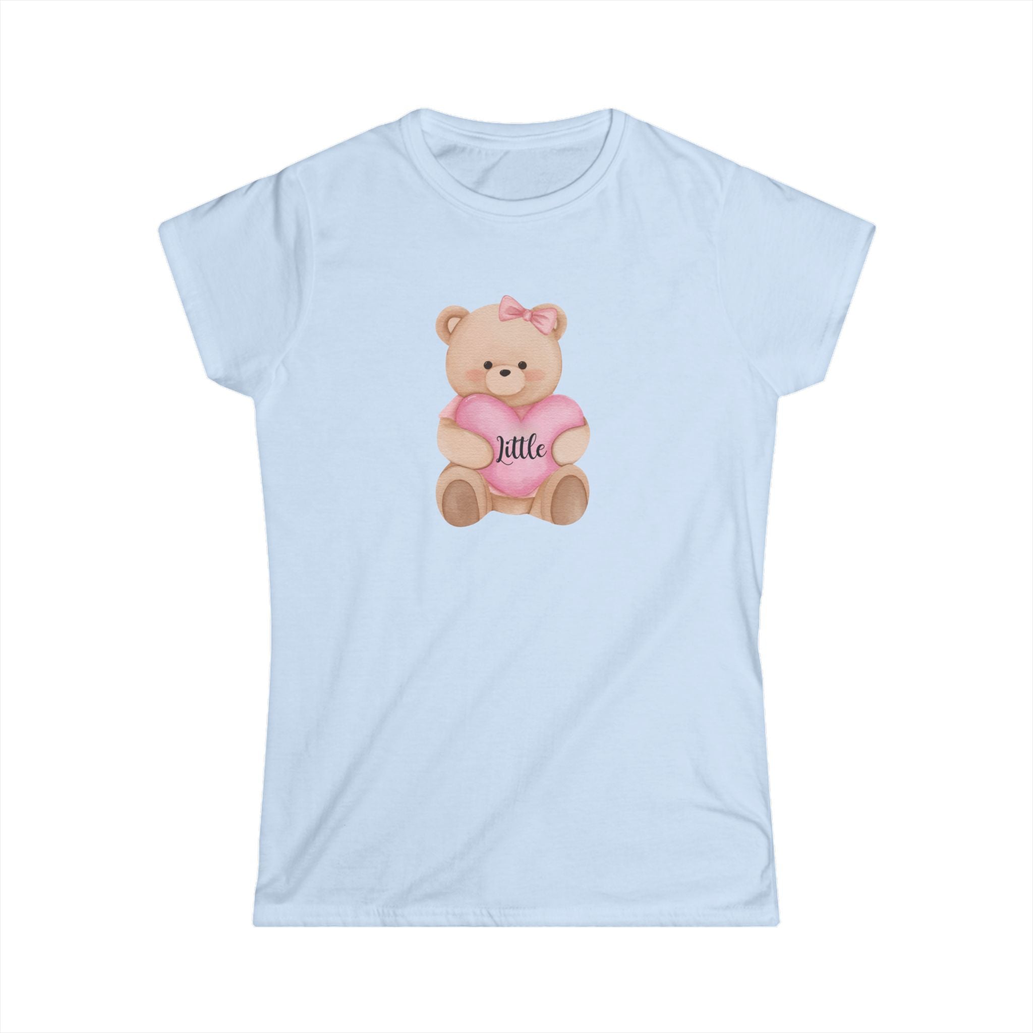 Customizable Sorority Bear Big/Little Reveal Tee: Little