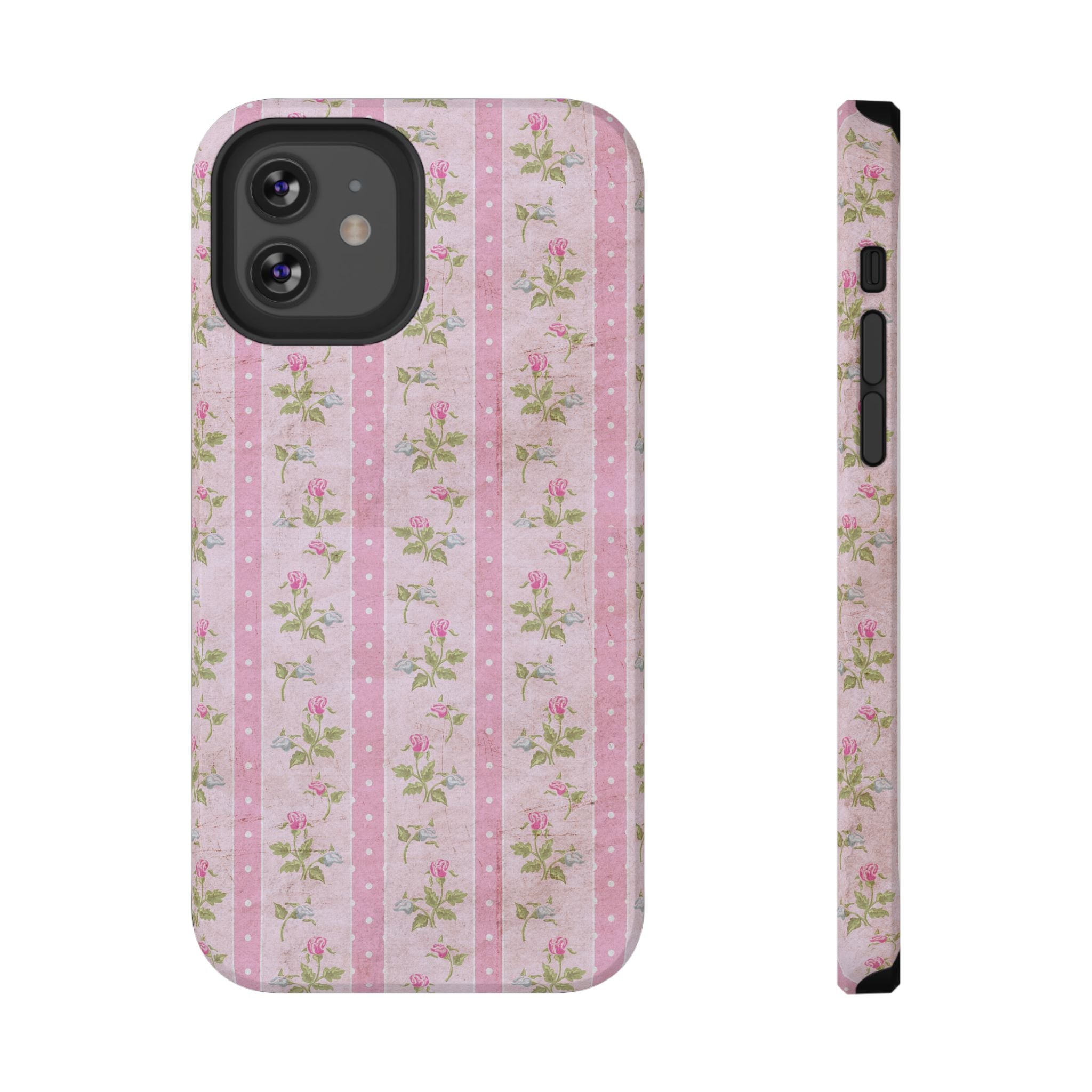 Impact-Resistant Phone Case, Inspirational Quote Case, Gift for Her, Bible Verse Decor, Floral Design Phone Cover
