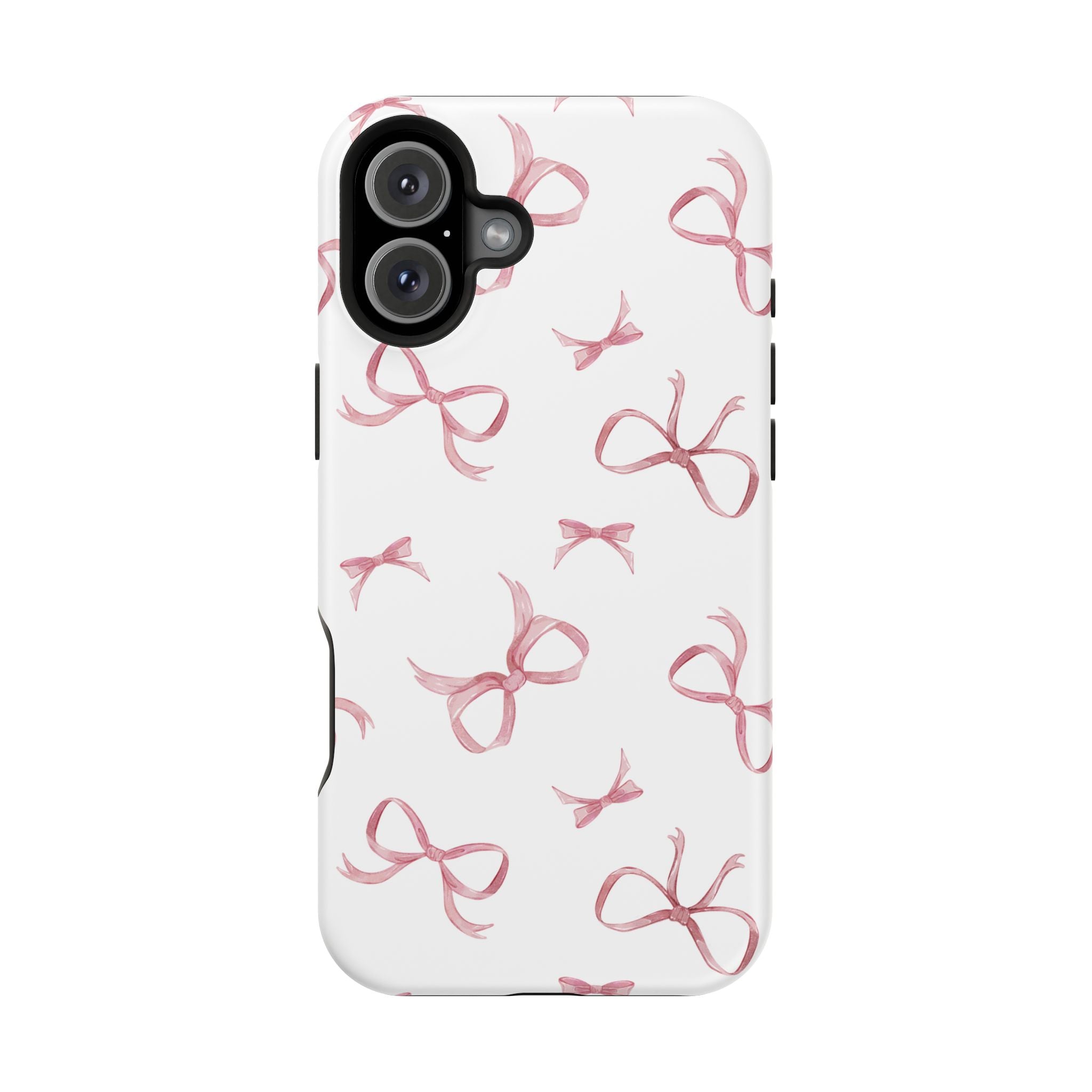 Customizable: Coquette Bow Stylish Impact-Resistant Phone Case