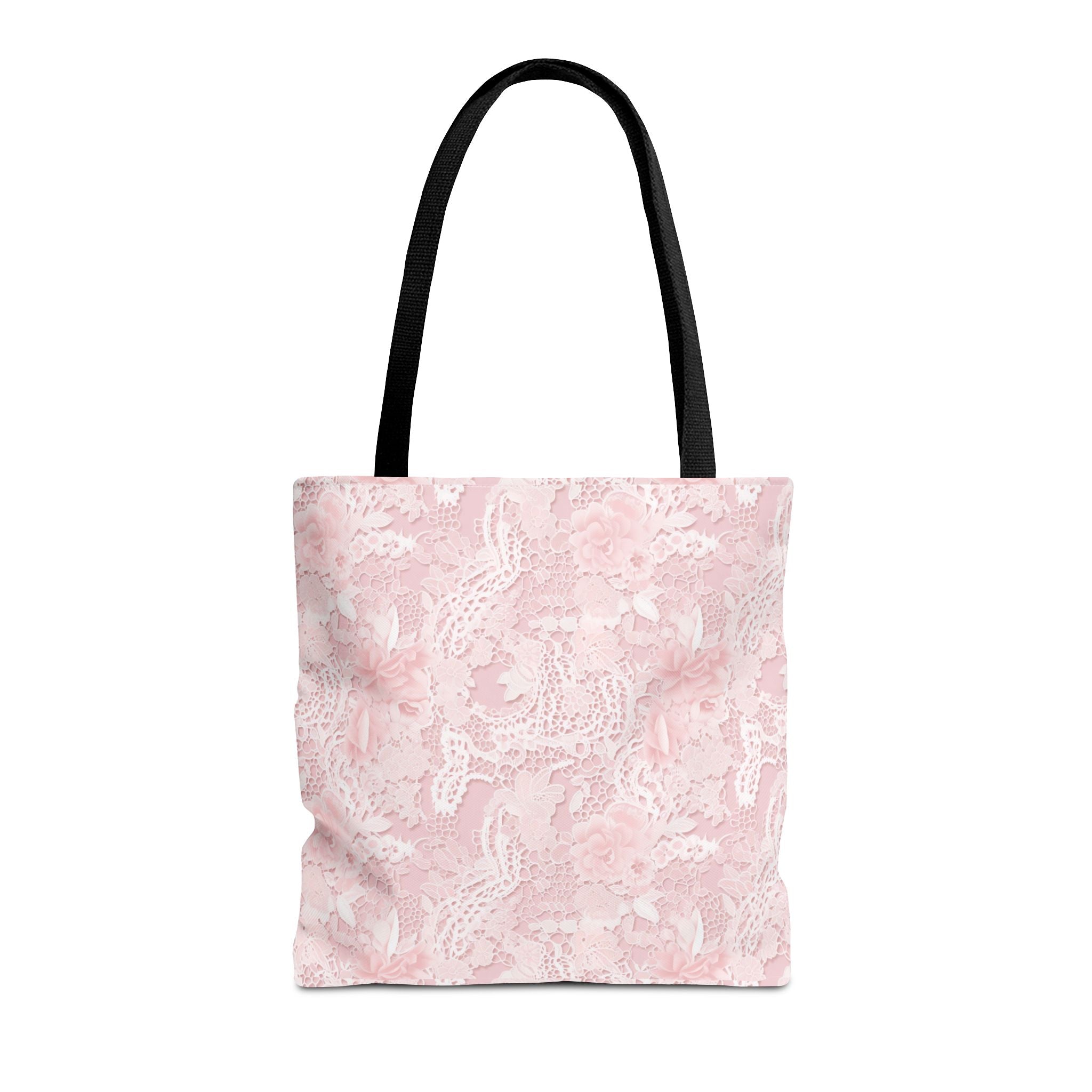 Chic Floral Tote Bag, Stylish Shopping Bag, Pink Floral Accessory, Perfect for Gifts, Sustainable Fashion