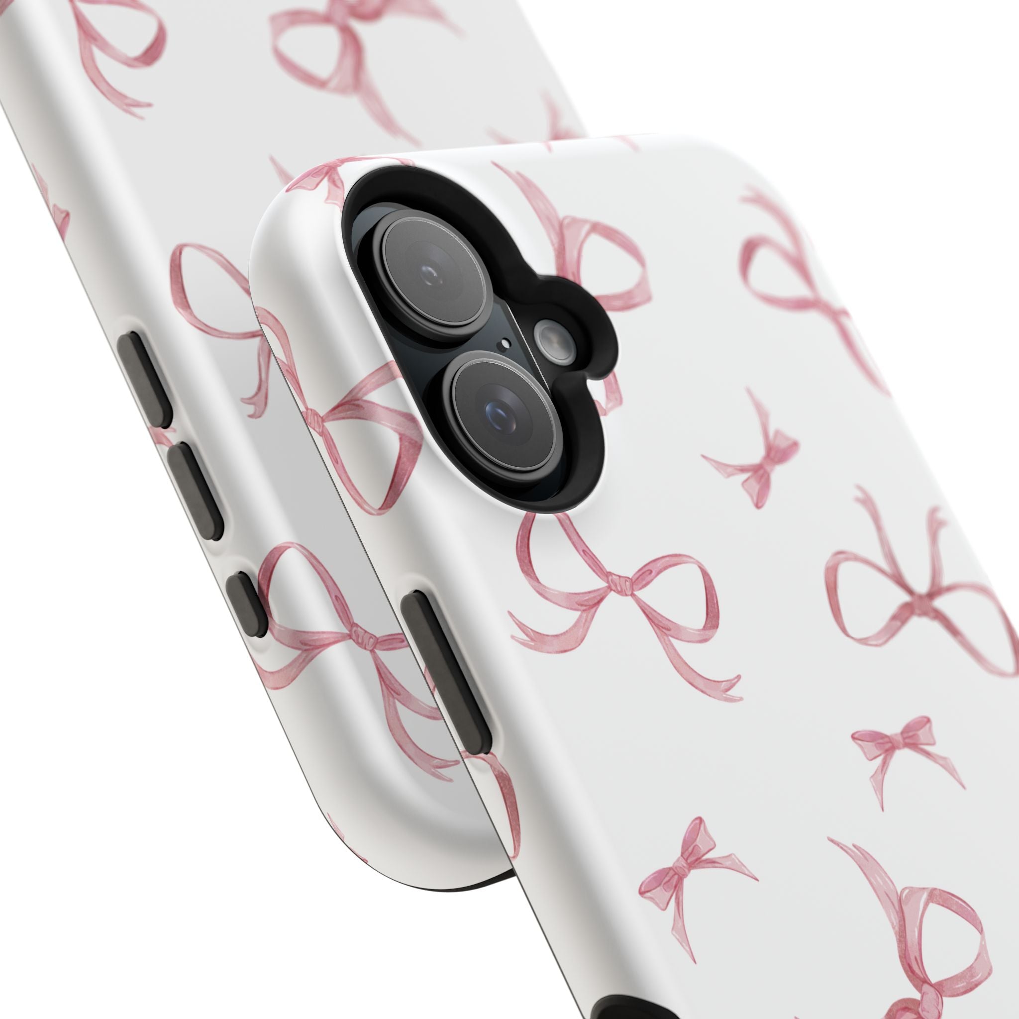 Customizable: Coquette Bow Stylish Impact-Resistant Phone Case