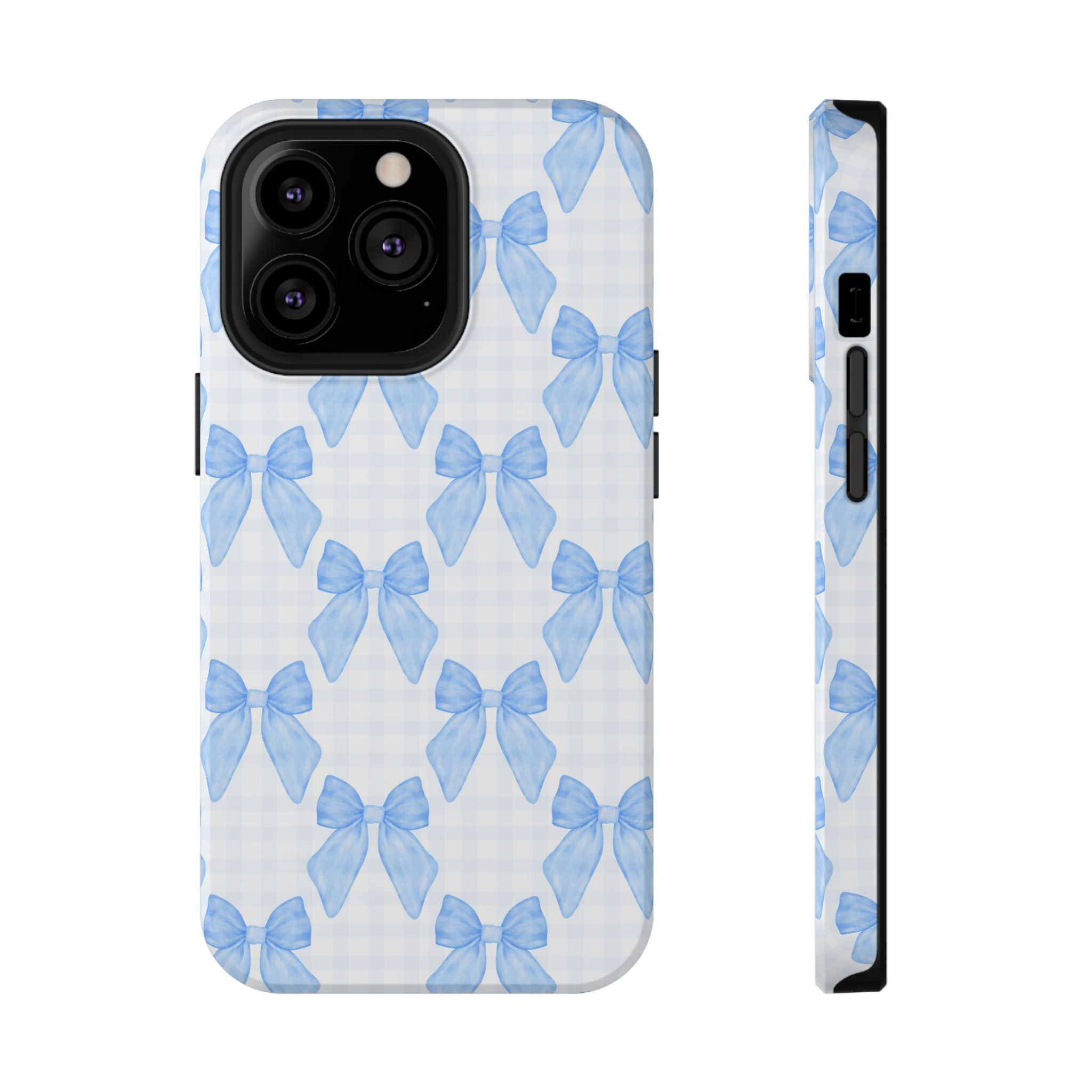 Customizable: Charming Bow Pattern Phone Case