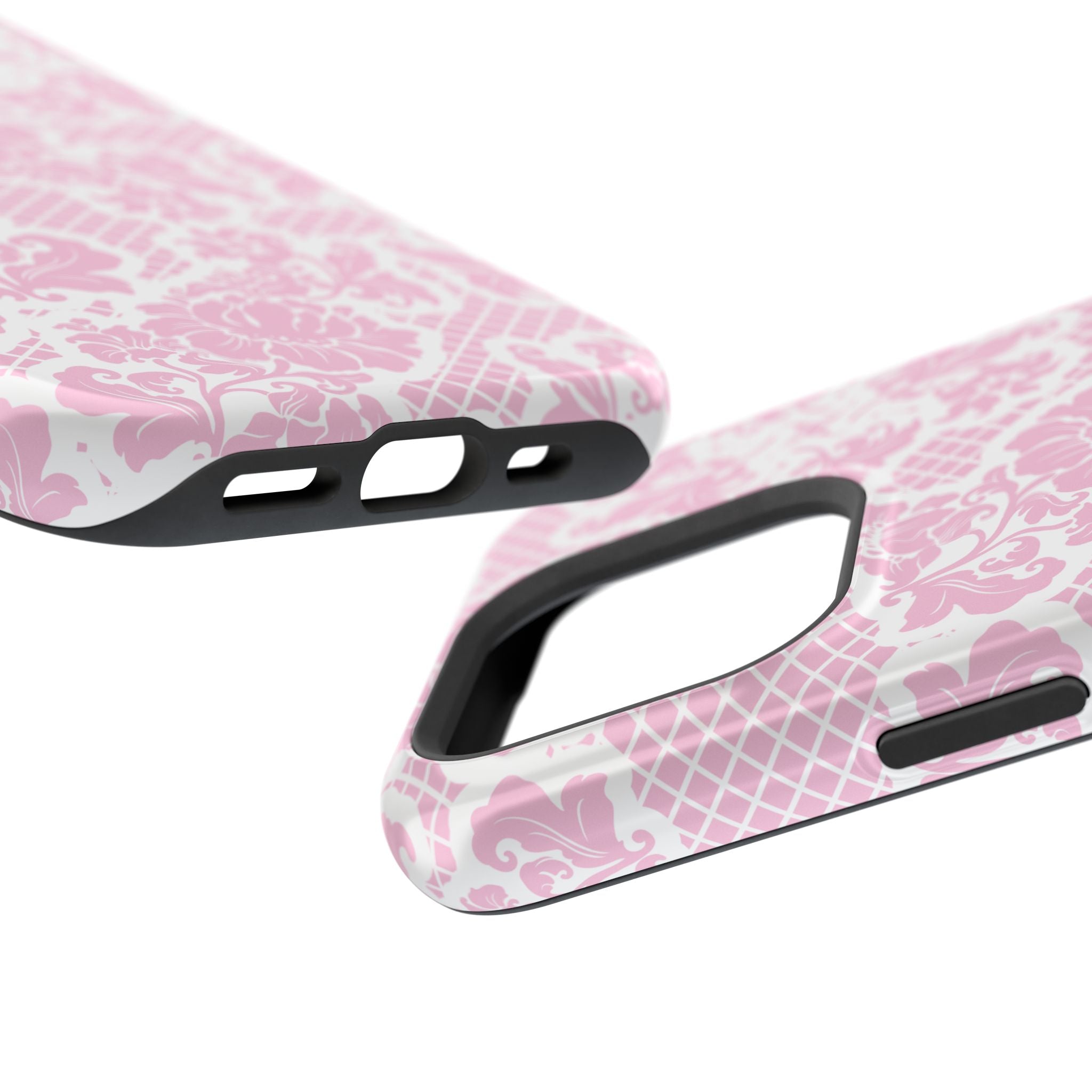 Customizable: Pink Lace Inspired Elegantly Chic Impact-Resistant Case