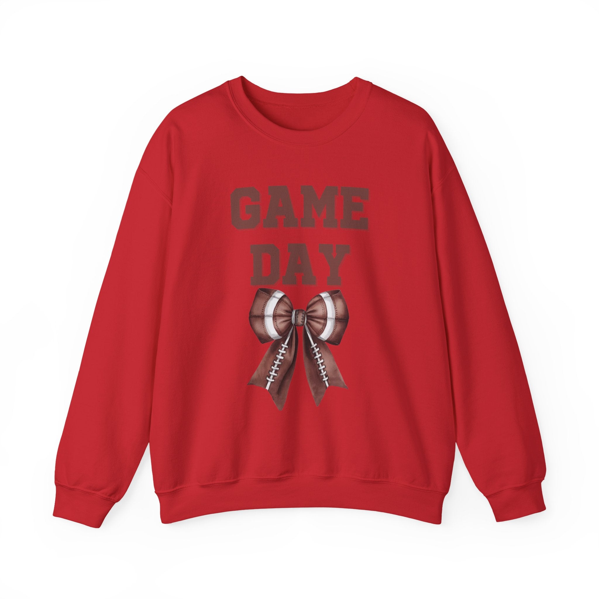 Customizable Brown Game Day Sweatshirt, Sports Apparel, Tailgate Fashion