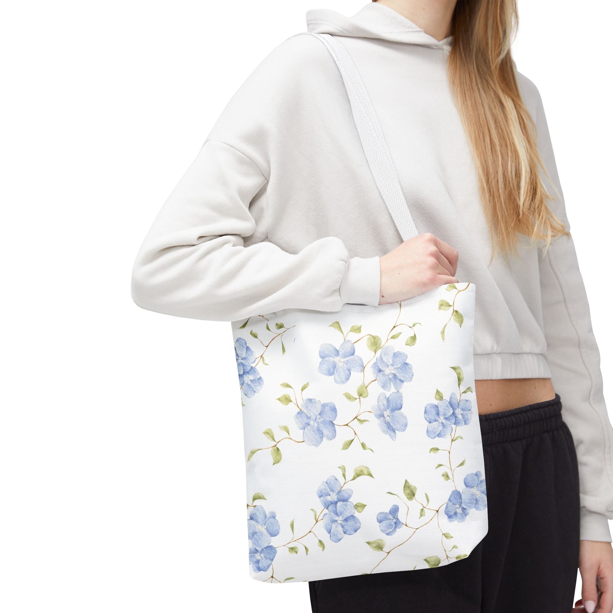 Floral Tote Bag, Stylish Eco-Friendly Bag, Gift for Her, Beach Bag, Shopping Tote, College Bag