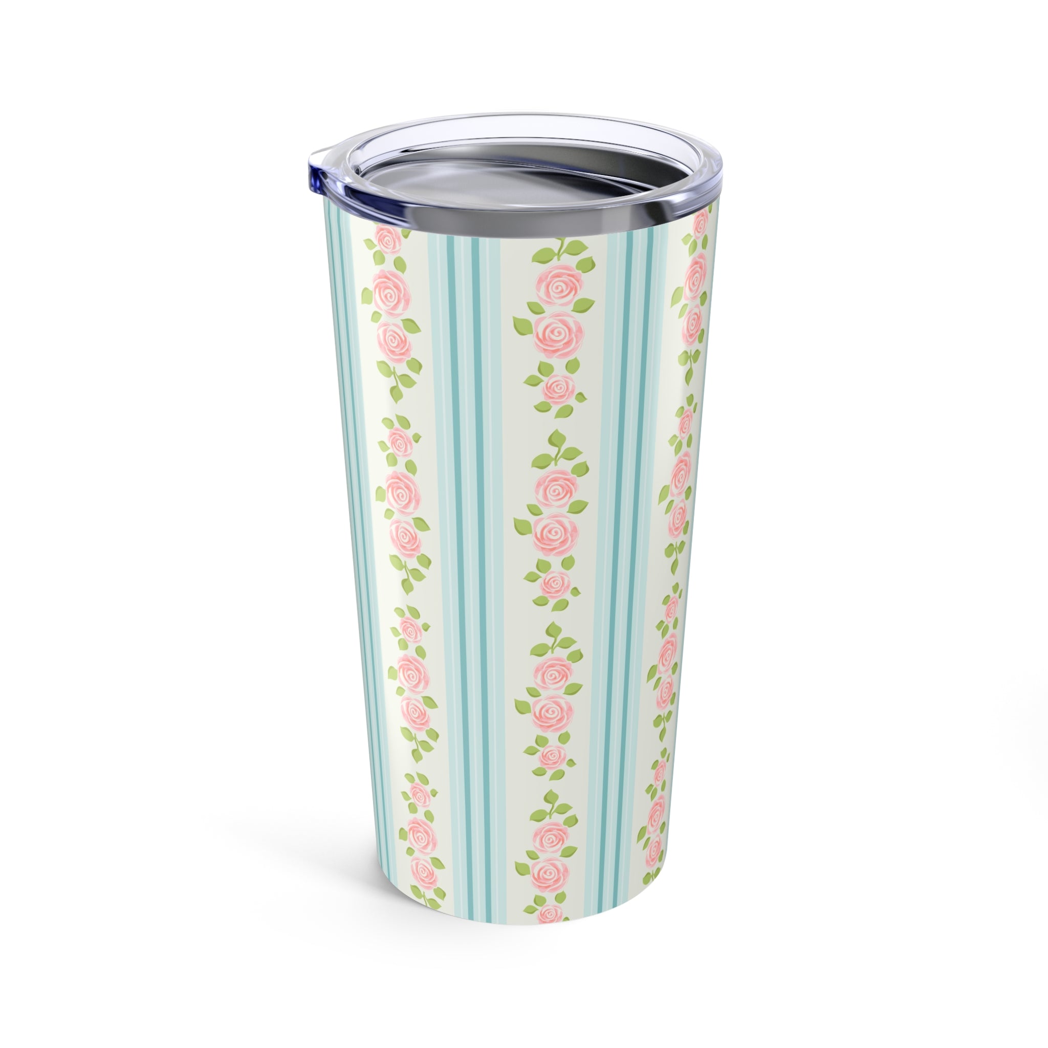 Customizable Floral Tumbler