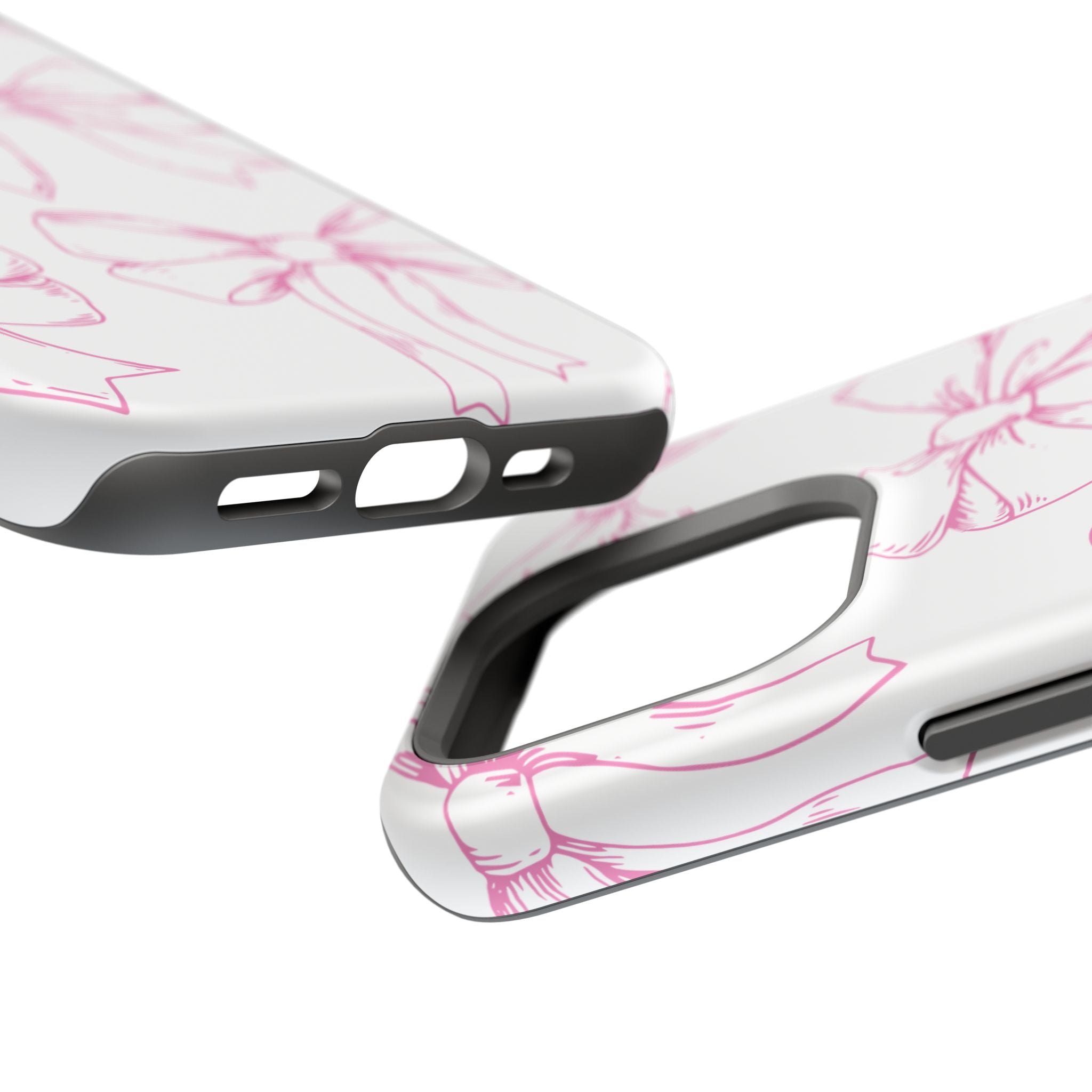 Customizable: Cute Bow Pattern Phone Case