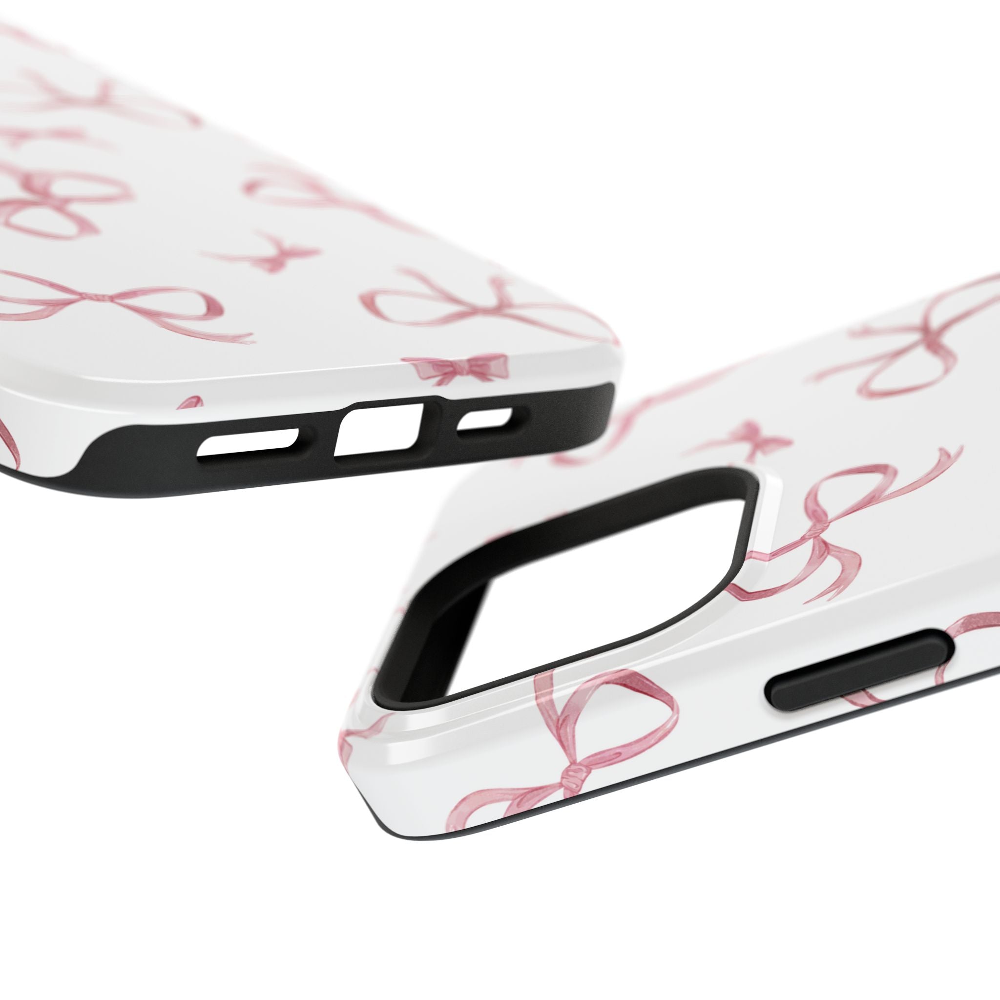 Customizable: Coquette Bow Stylish Impact-Resistant Phone Case