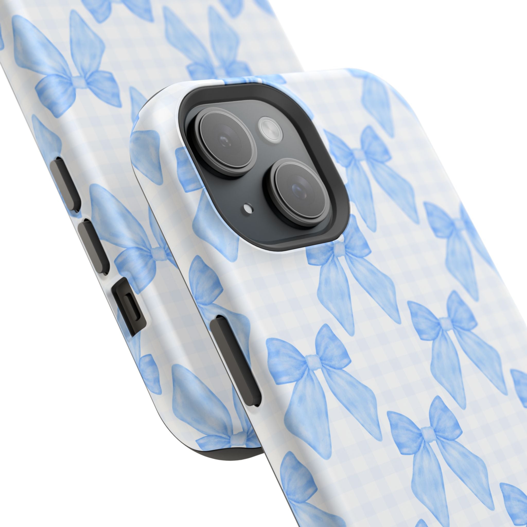 Customizable: Charming Bow Pattern Phone Case