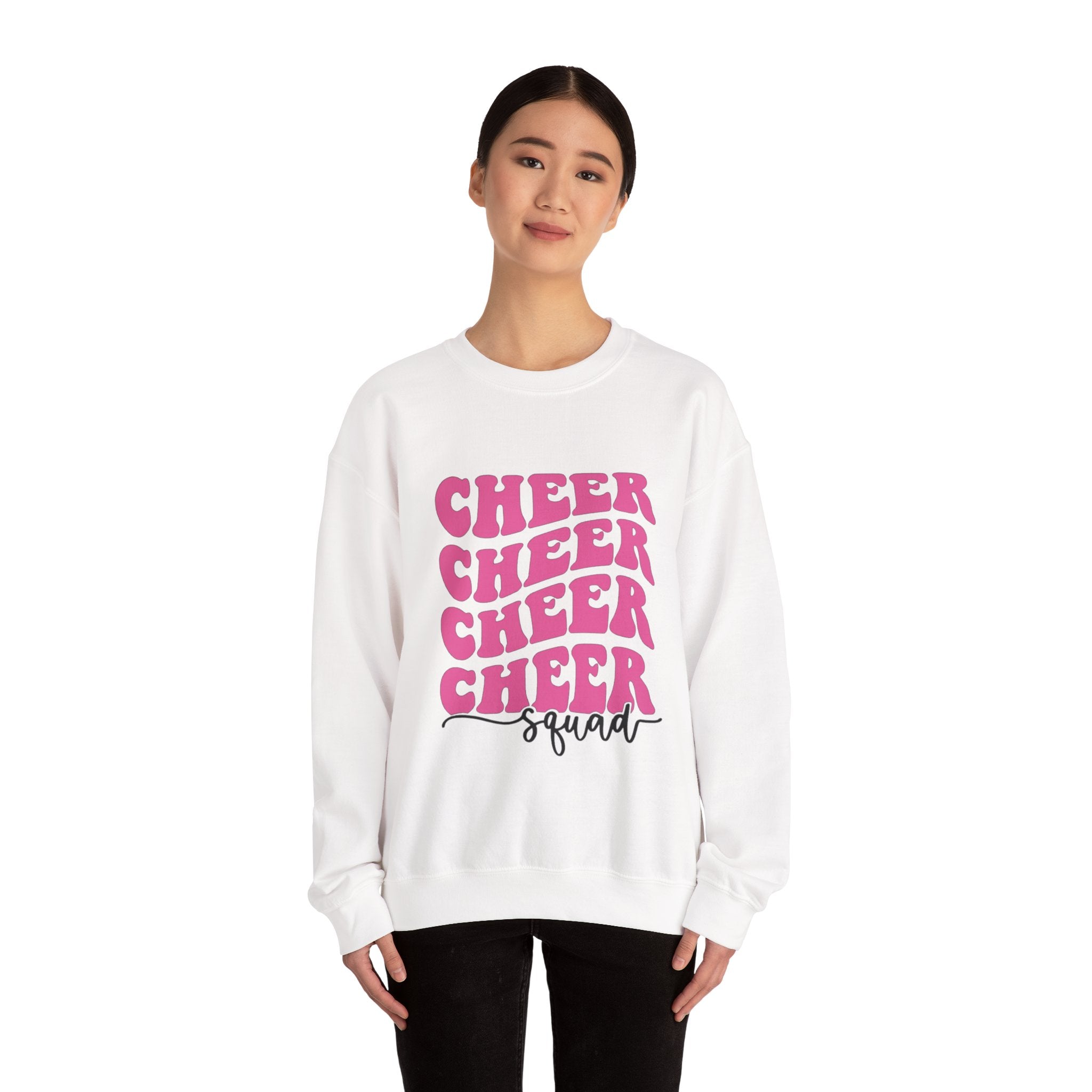 Customizable: Cheer Squad Crewneck Sweatshirt