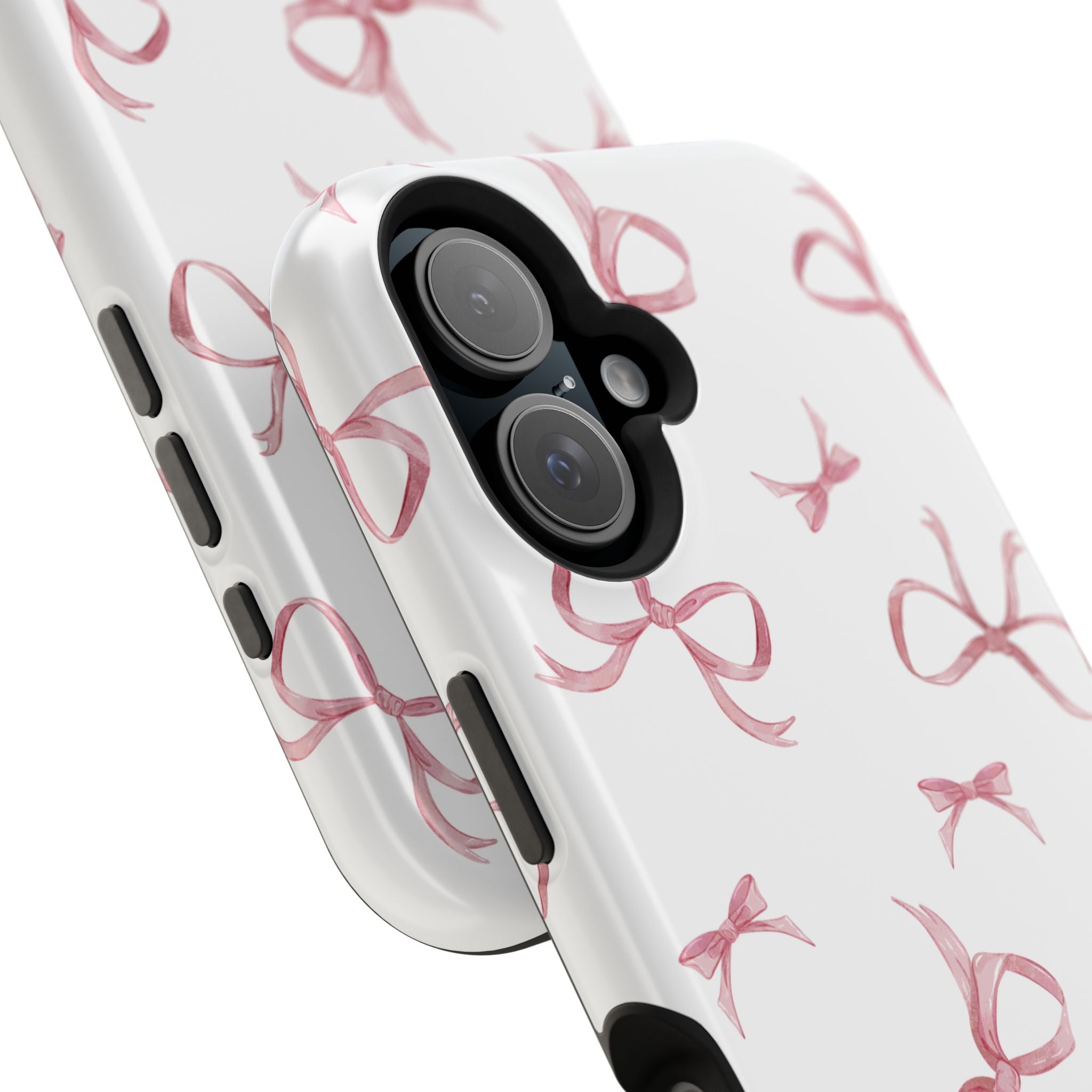 Customizable: Coquette Bow Stylish Impact-Resistant Phone Case