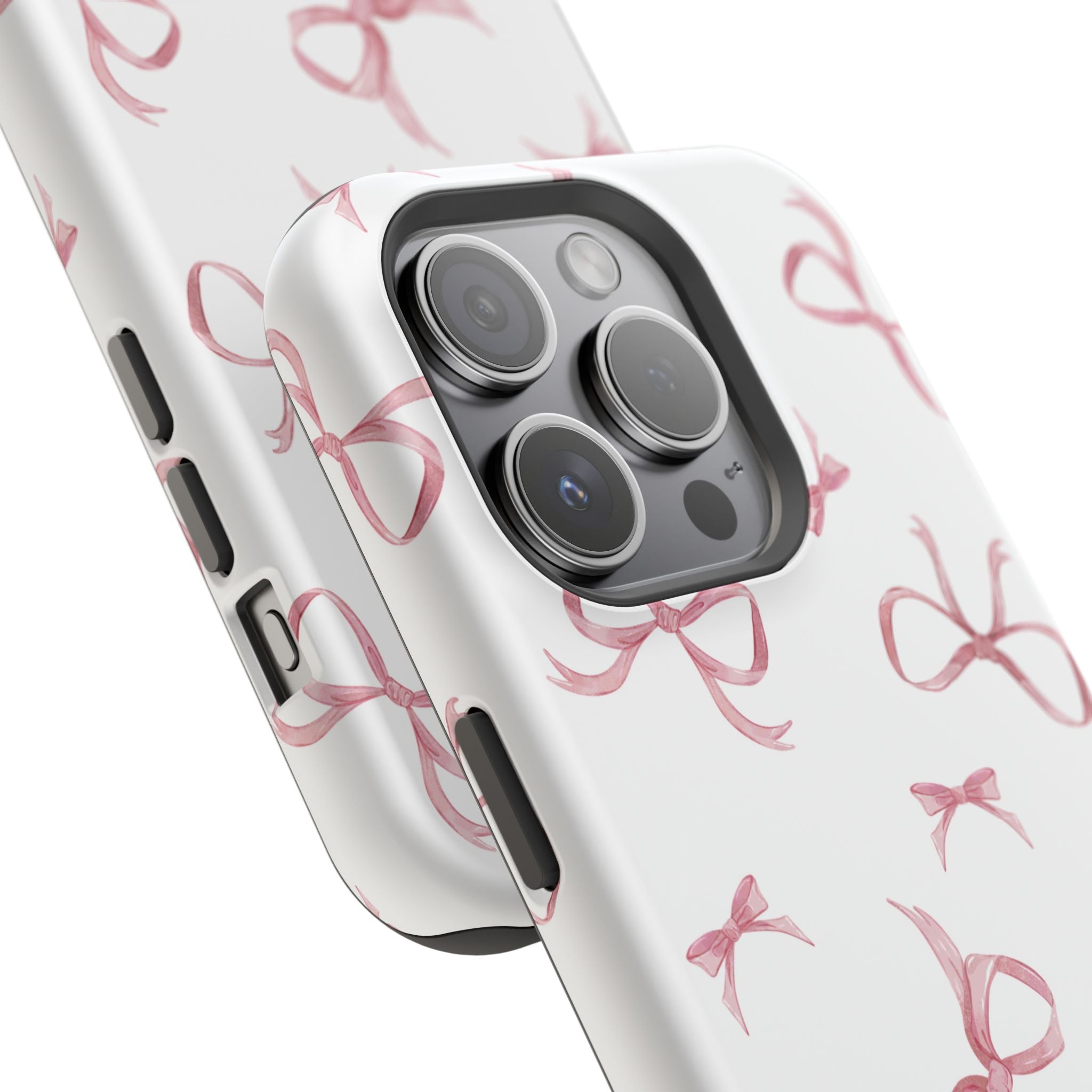 Customizable: Coquette Bow Stylish Impact-Resistant Phone Case