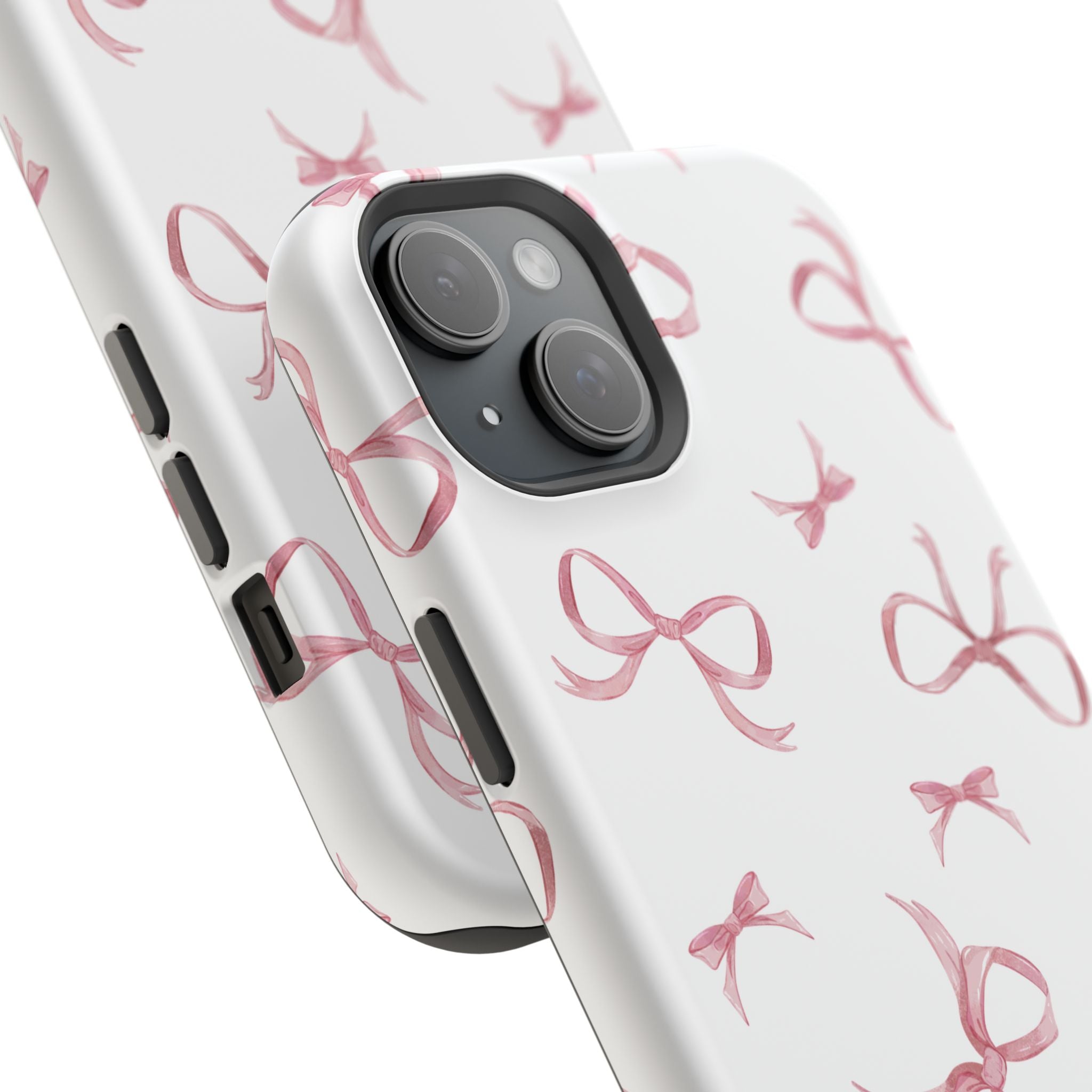 Customizable: Coquette Bow Stylish Impact-Resistant Phone Case