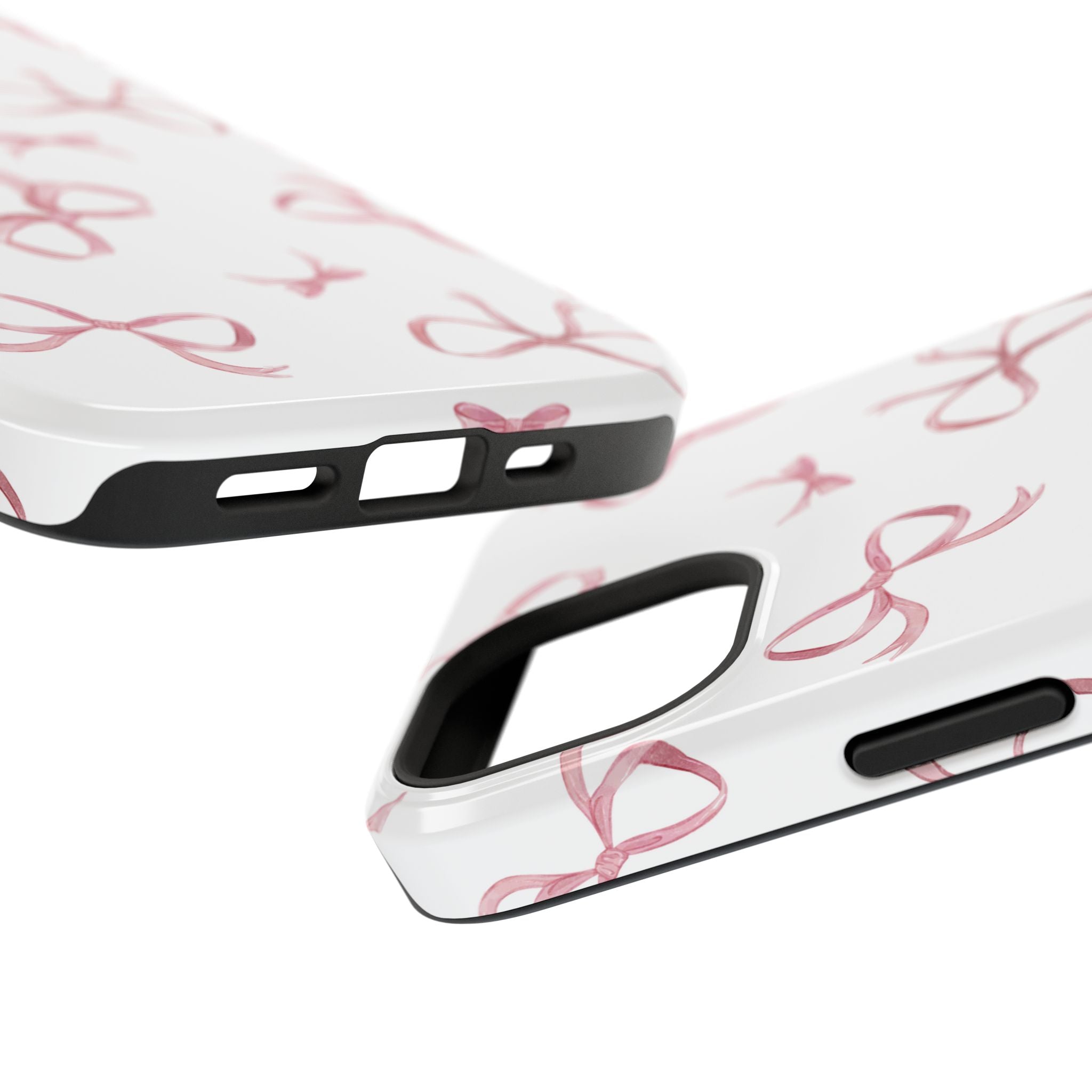 Customizable: Coquette Bow Stylish Impact-Resistant Phone Case