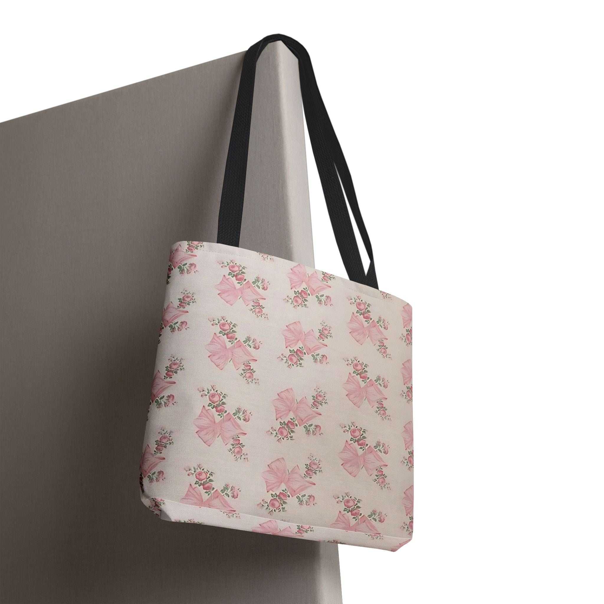 Customizable Tote Bag - Floral Whimsical Girly Aesthetic Design