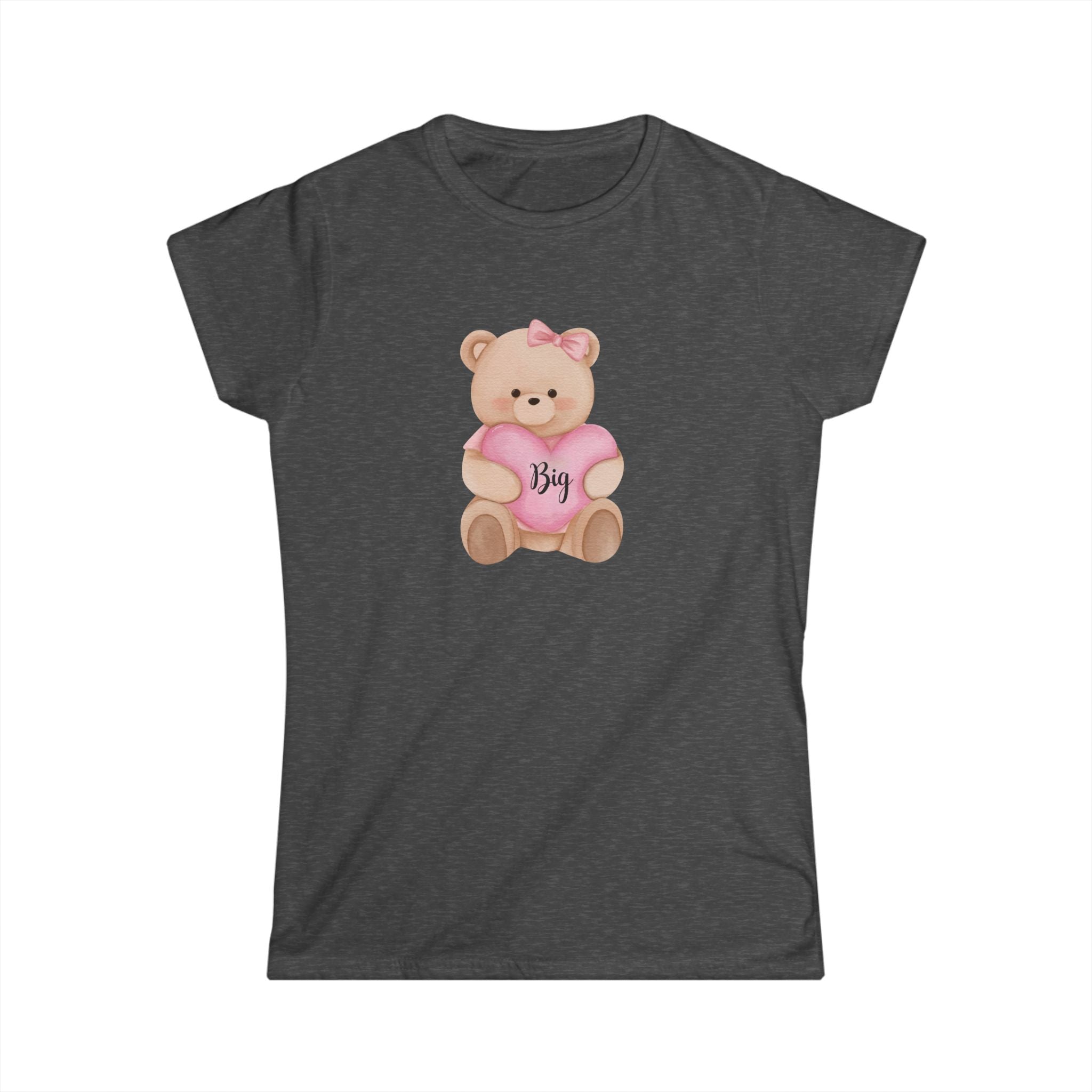 Customizable Sorority Bear Big/Little Reveal Tee: Big