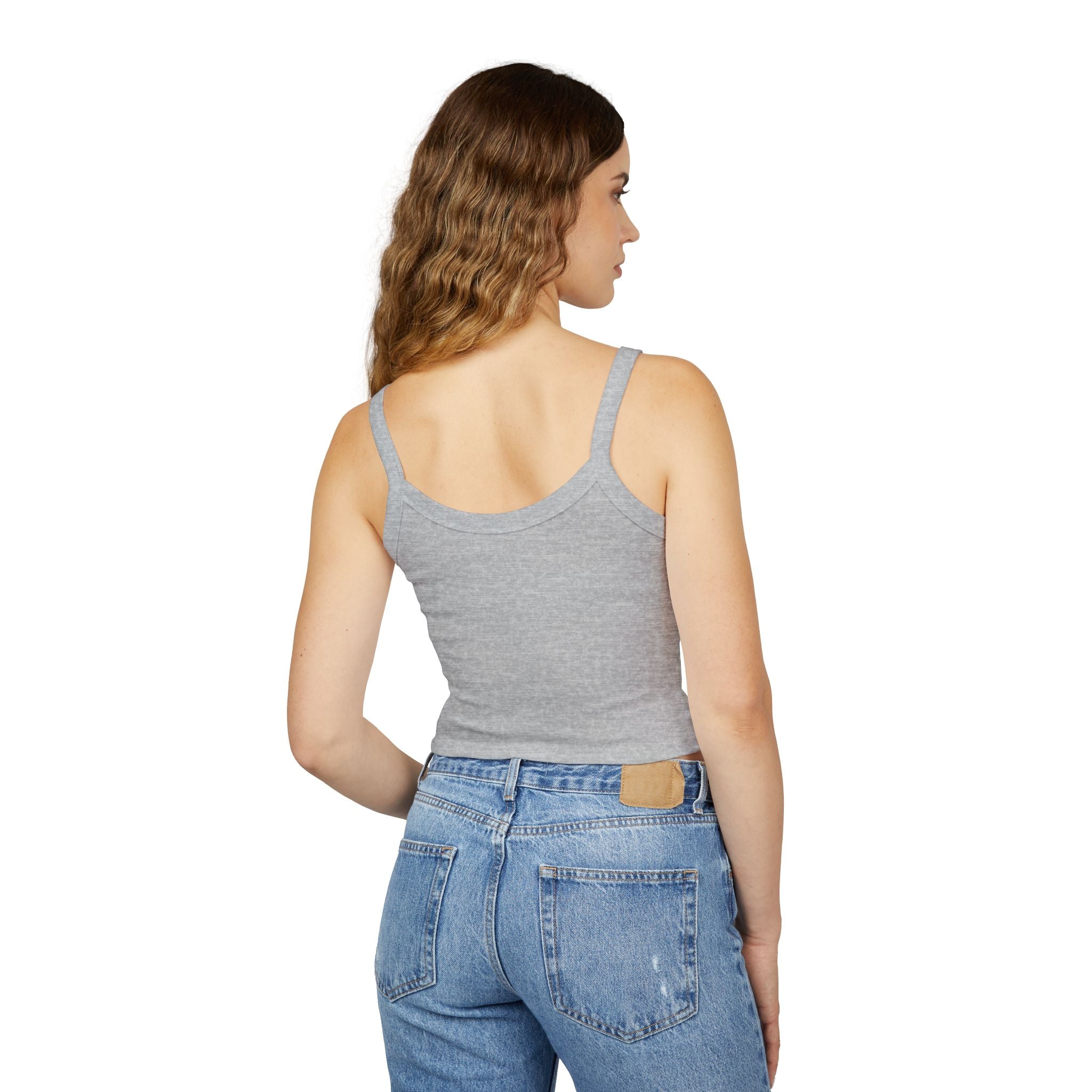 Customizable Women's Bachelorette/Bride Spaghetti Strap Tank Top