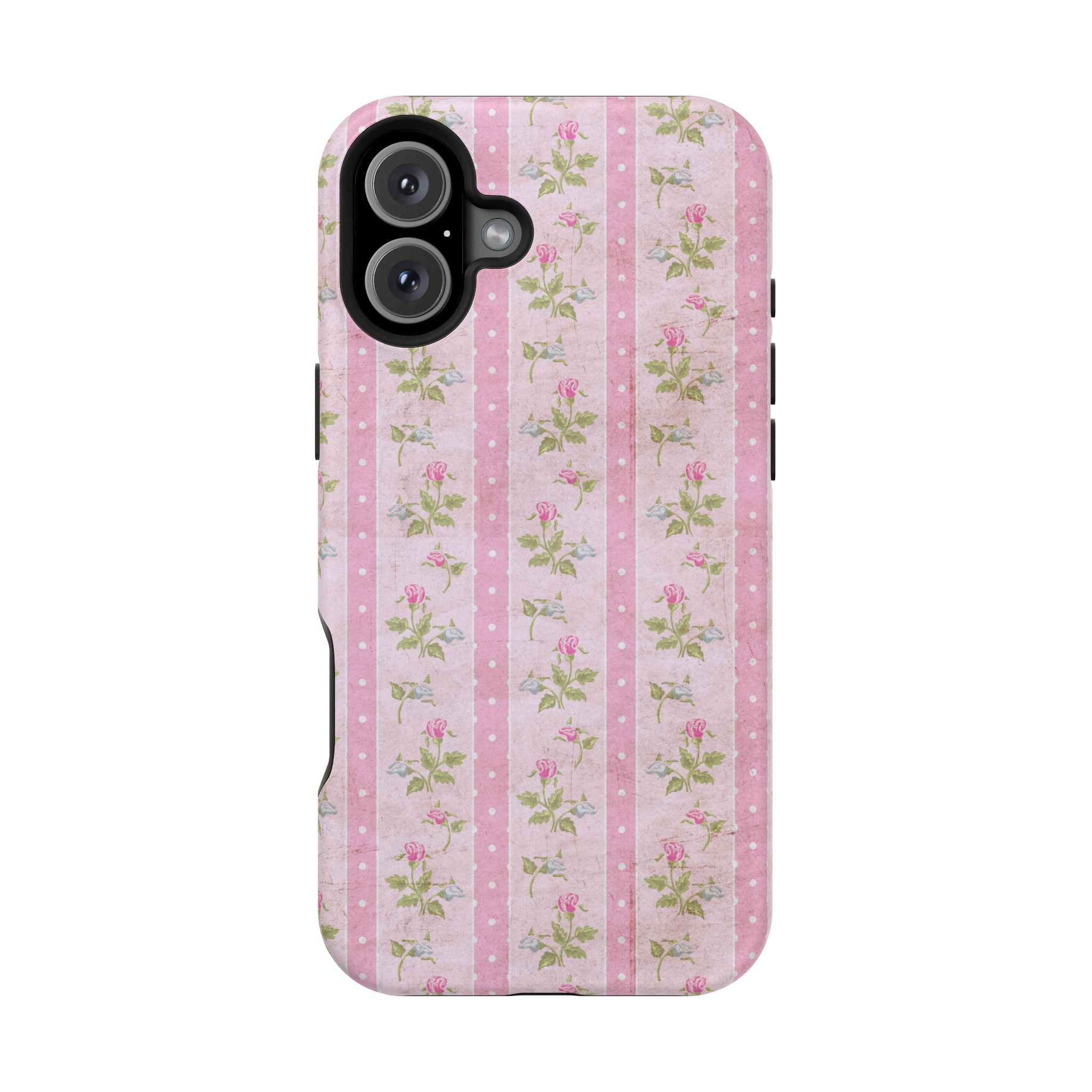 Impact-Resistant Phone Case, Inspirational Quote Case, Gift for Her, Bible Verse Decor, Floral Design Phone Cover