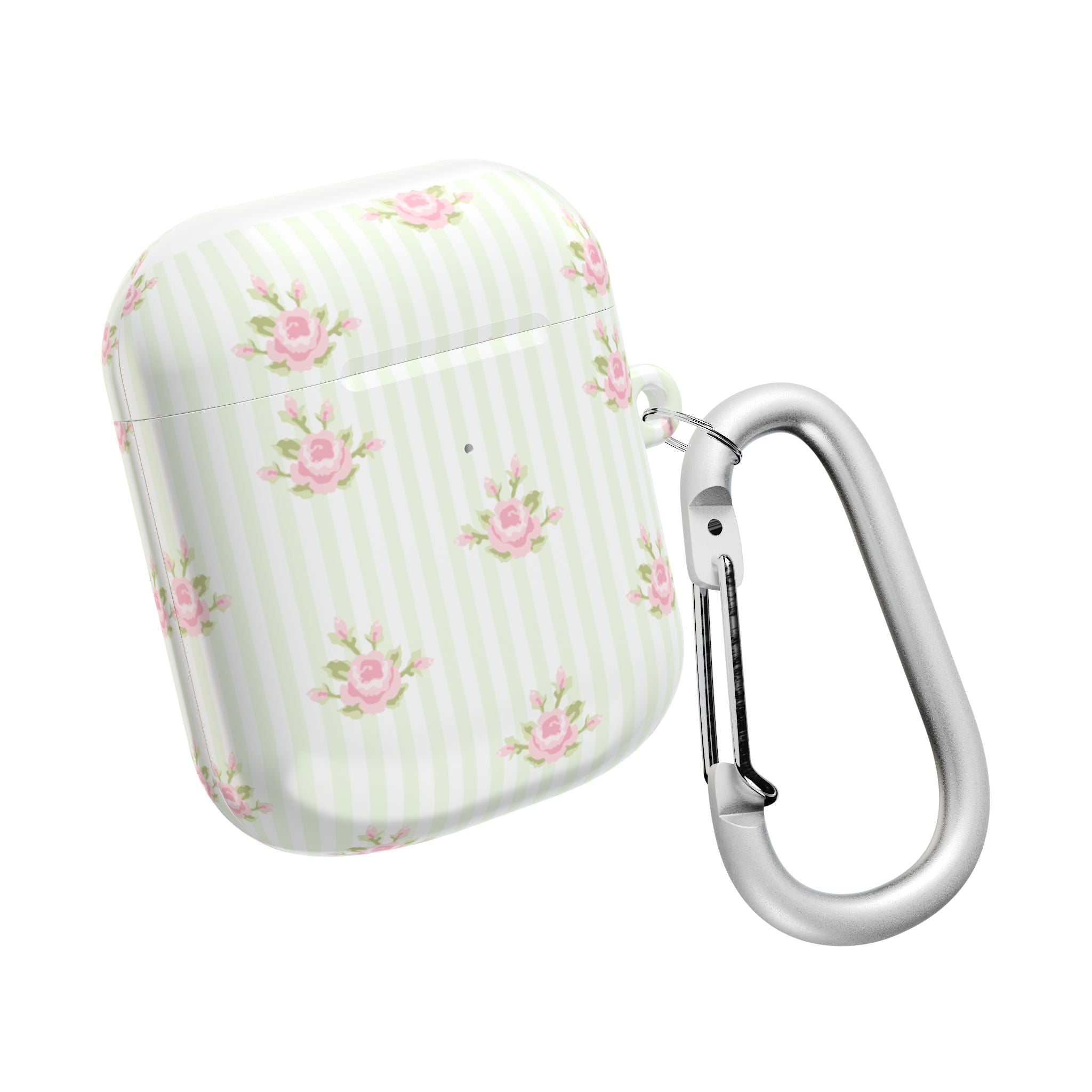 Floral AirPod Cases | Cute Tech Accessory, Gift for Her, Floral Pattern, Spring Vibes, Rose Design, Trendy Earbud Case