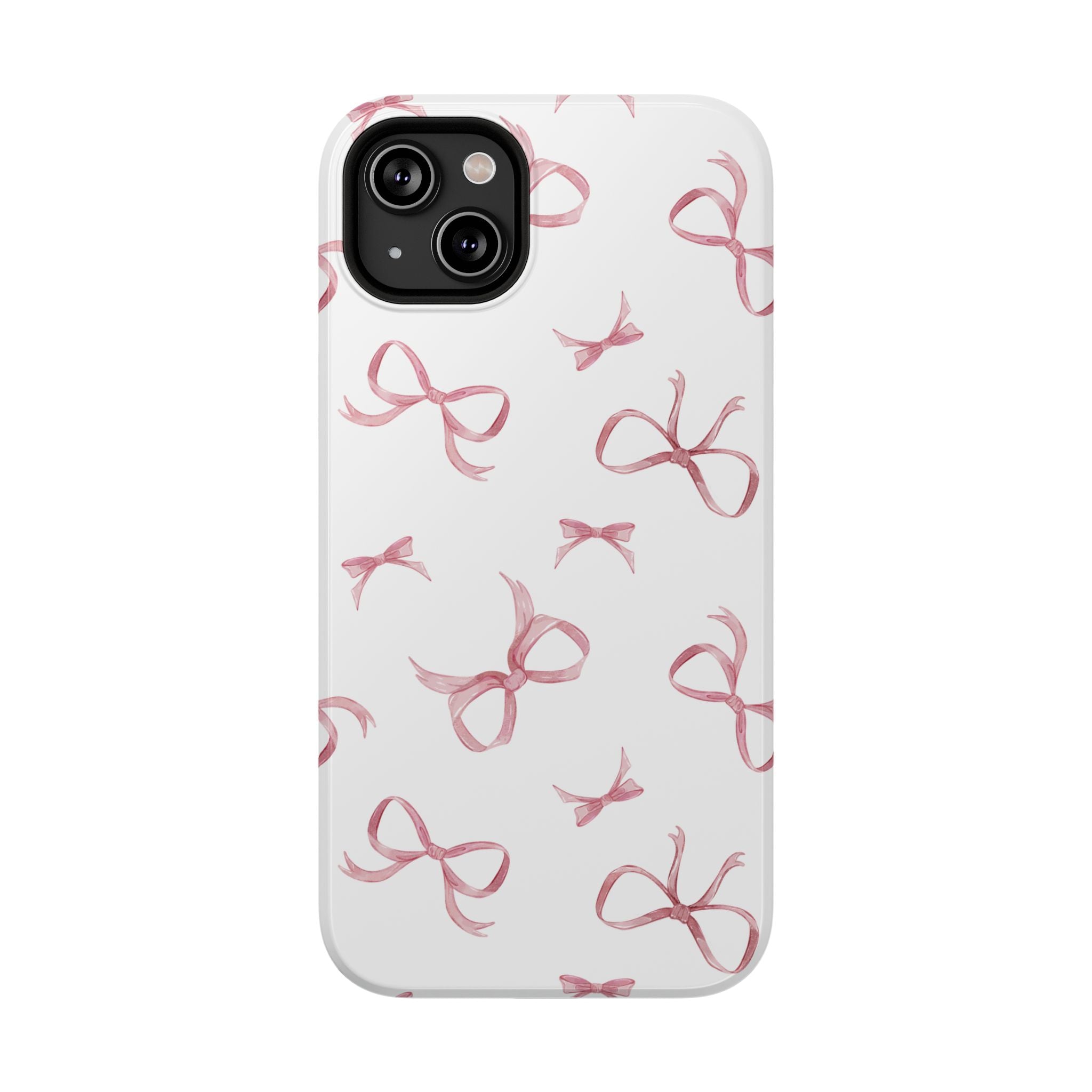 Customizable: Coquette Bow Stylish Impact-Resistant Phone Case