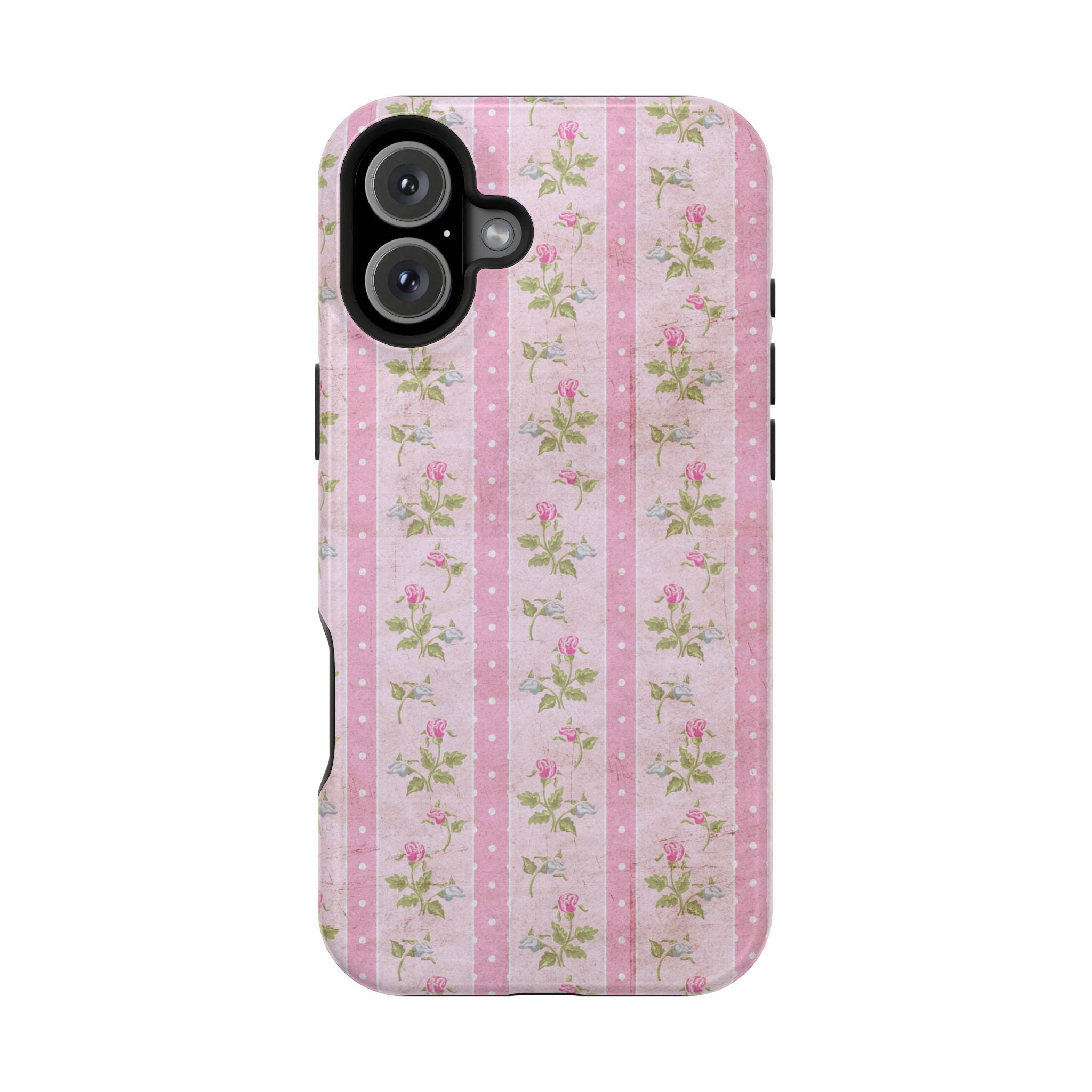 Impact-Resistant Phone Case, Inspirational Quote Case, Gift for Her, Bible Verse Decor, Floral Design Phone Cover
