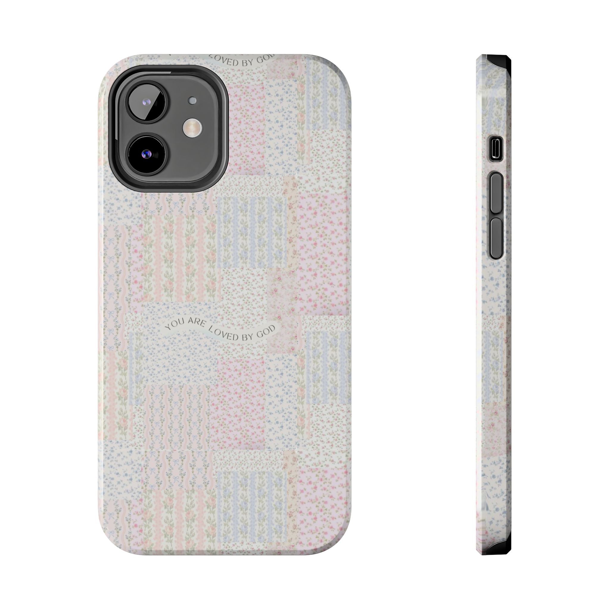 Floral Tough Phone Cases, Protective Phone Cover, Inspirational Tech Accessory, Gift for Her, Fashionable Phone Case, Unique Design
