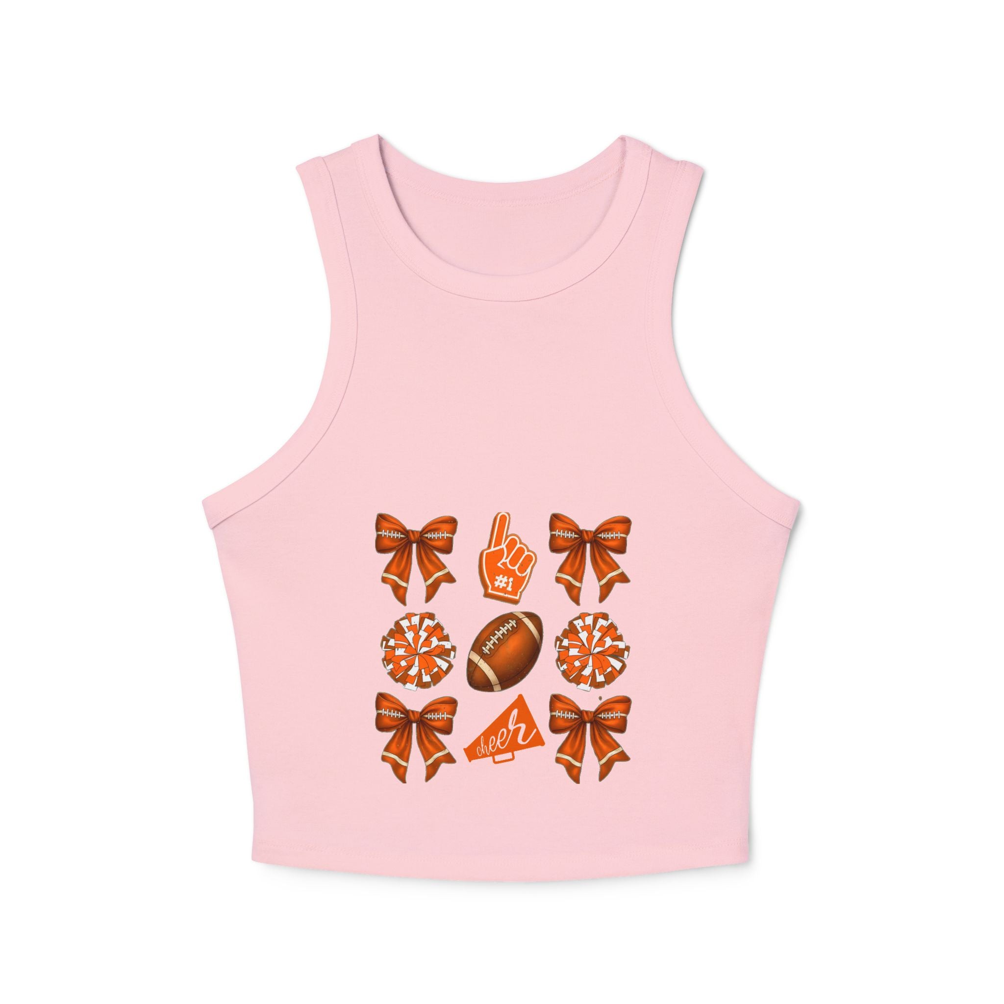 Customizable Orange Themed Game Day Tank