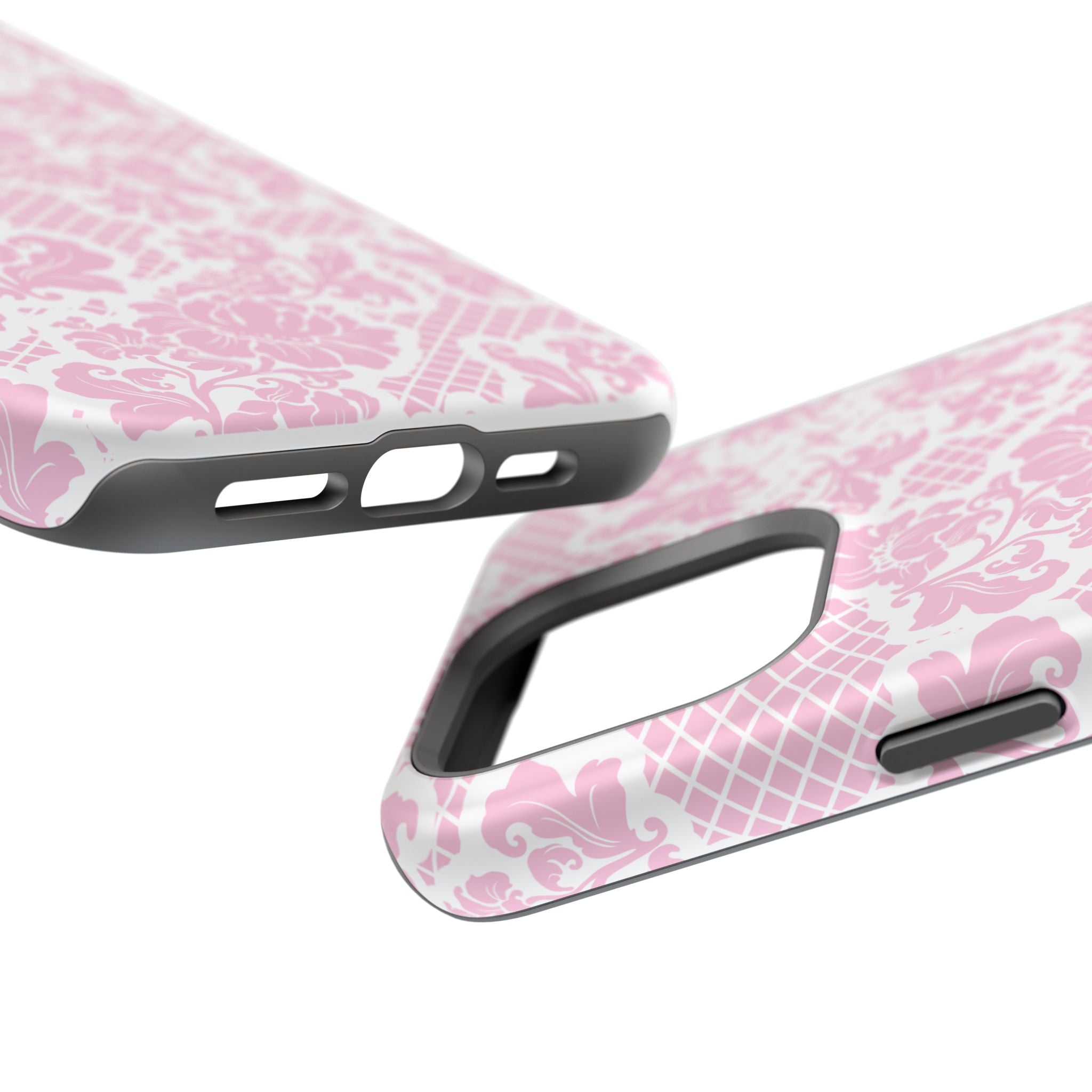 Customizable: Pink Lace Inspired Elegantly Chic Impact-Resistant Case