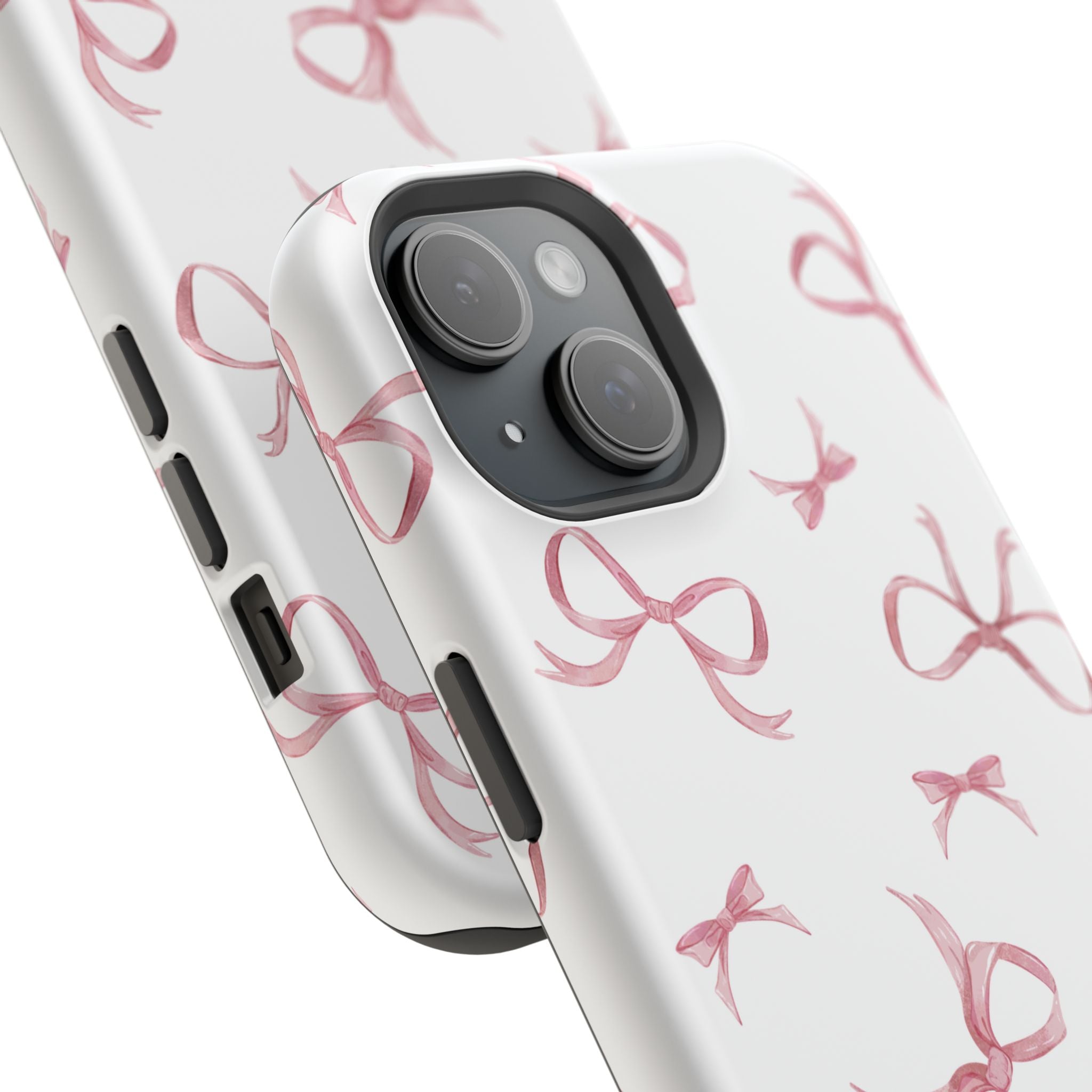 Customizable: Coquette Bow Stylish Impact-Resistant Phone Case