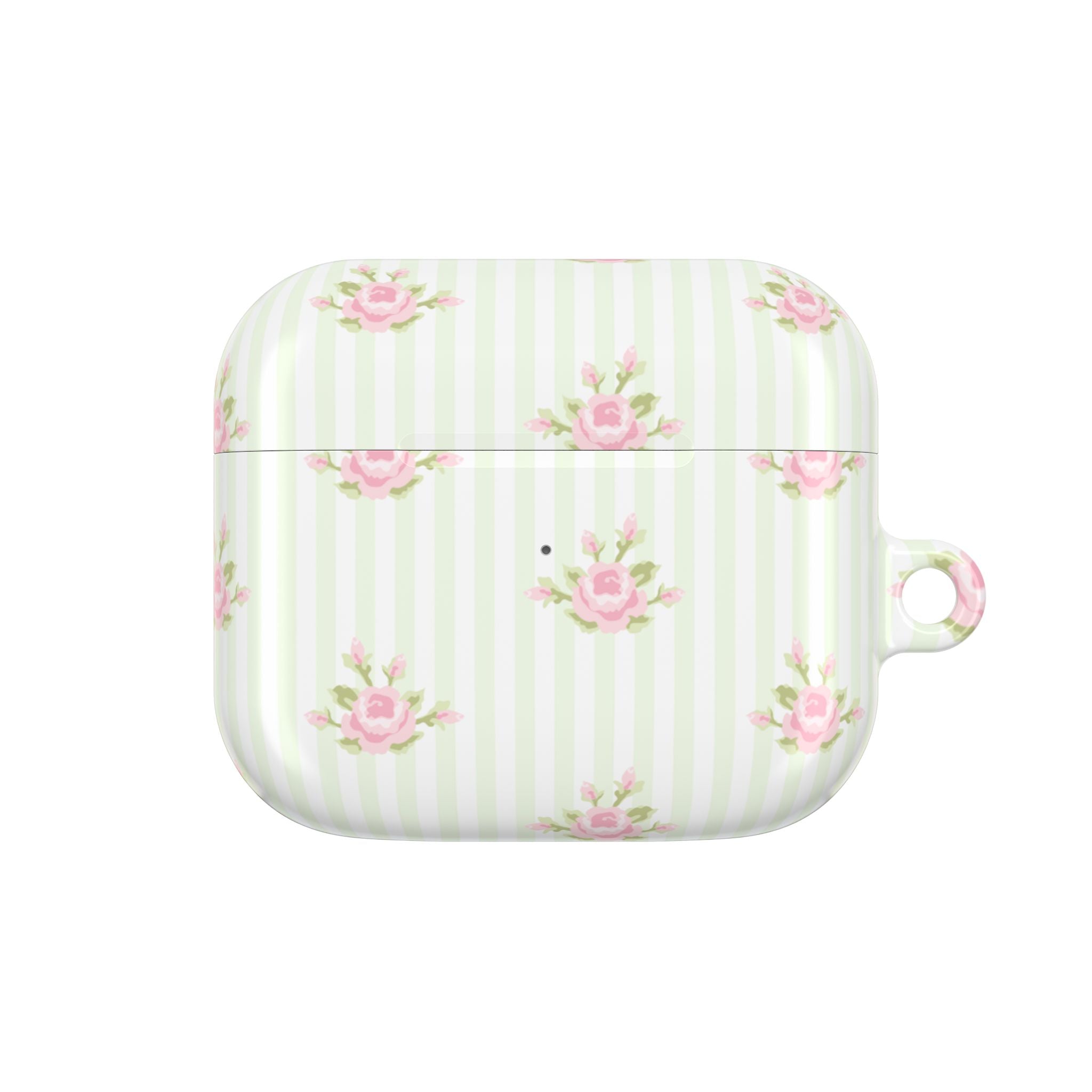 Floral AirPod Cases | Cute Tech Accessory, Gift for Her, Floral Pattern, Spring Vibes, Rose Design, Trendy Earbud Case