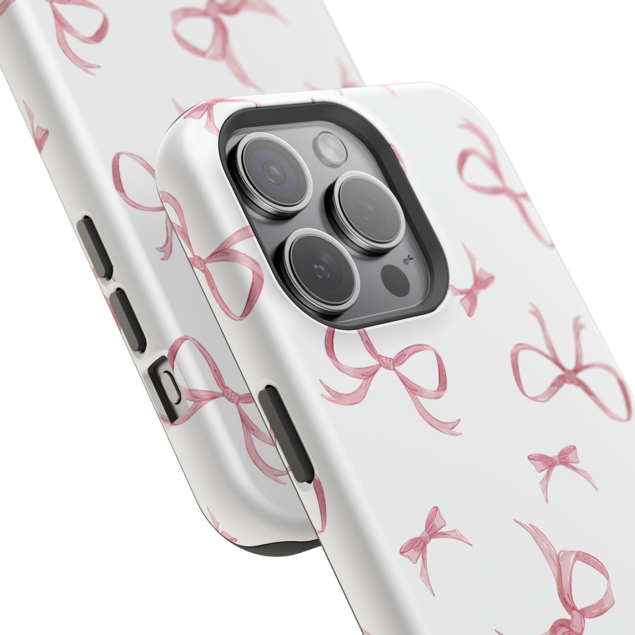 Customizable: Coquette Bow Stylish Impact-Resistant Phone Case
