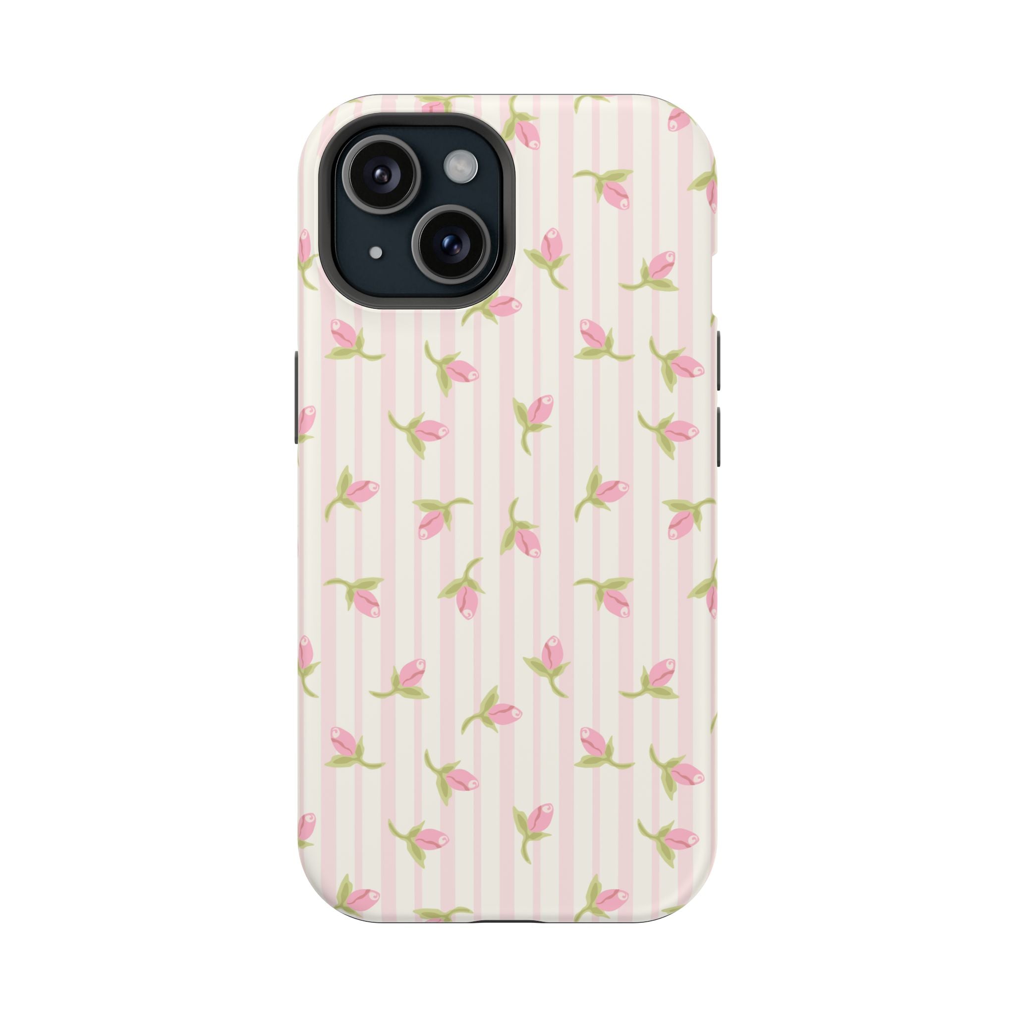 Customizable: Floral Impact-Resistant Phone Case