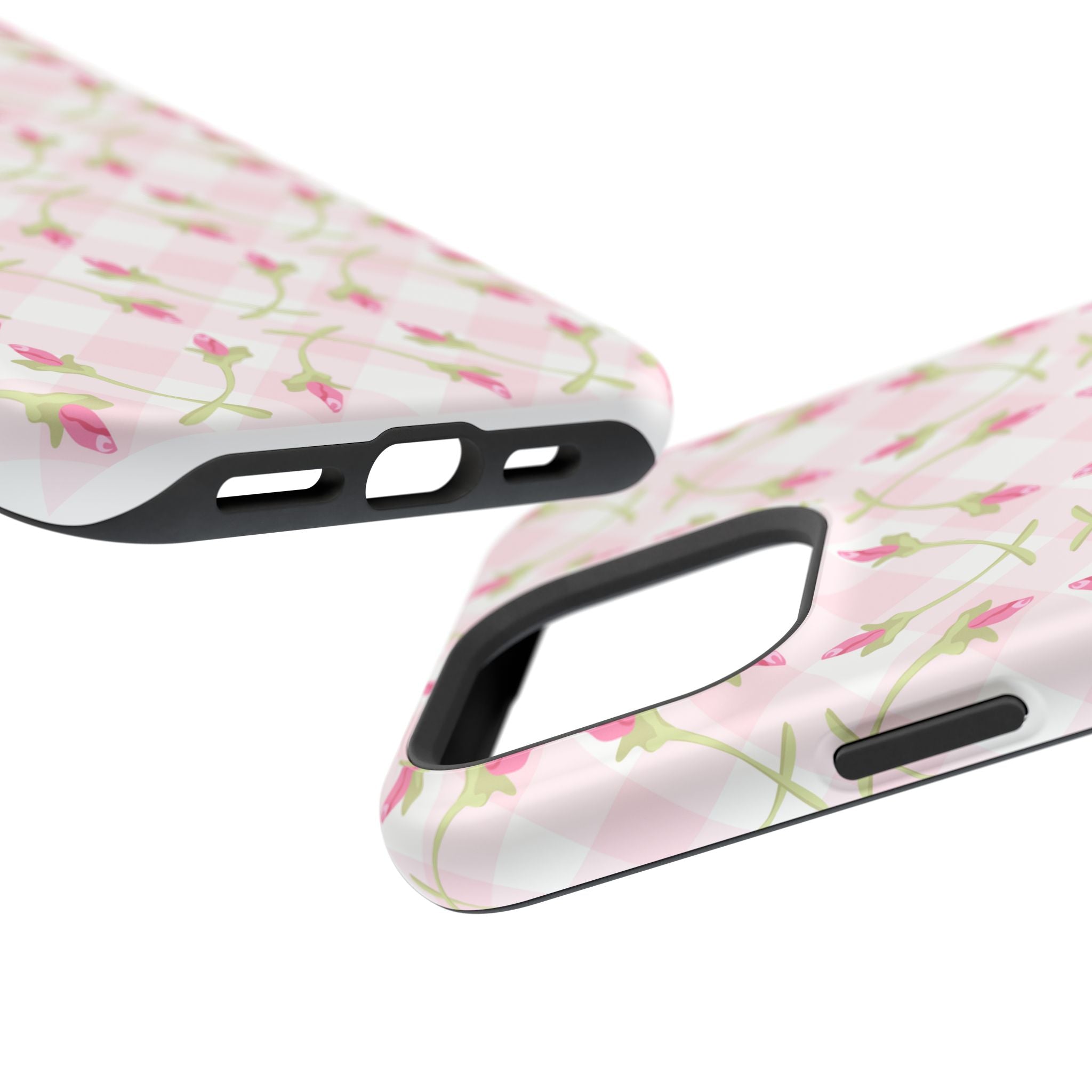 Customizable: Floral Impact-Resistant Phone Case