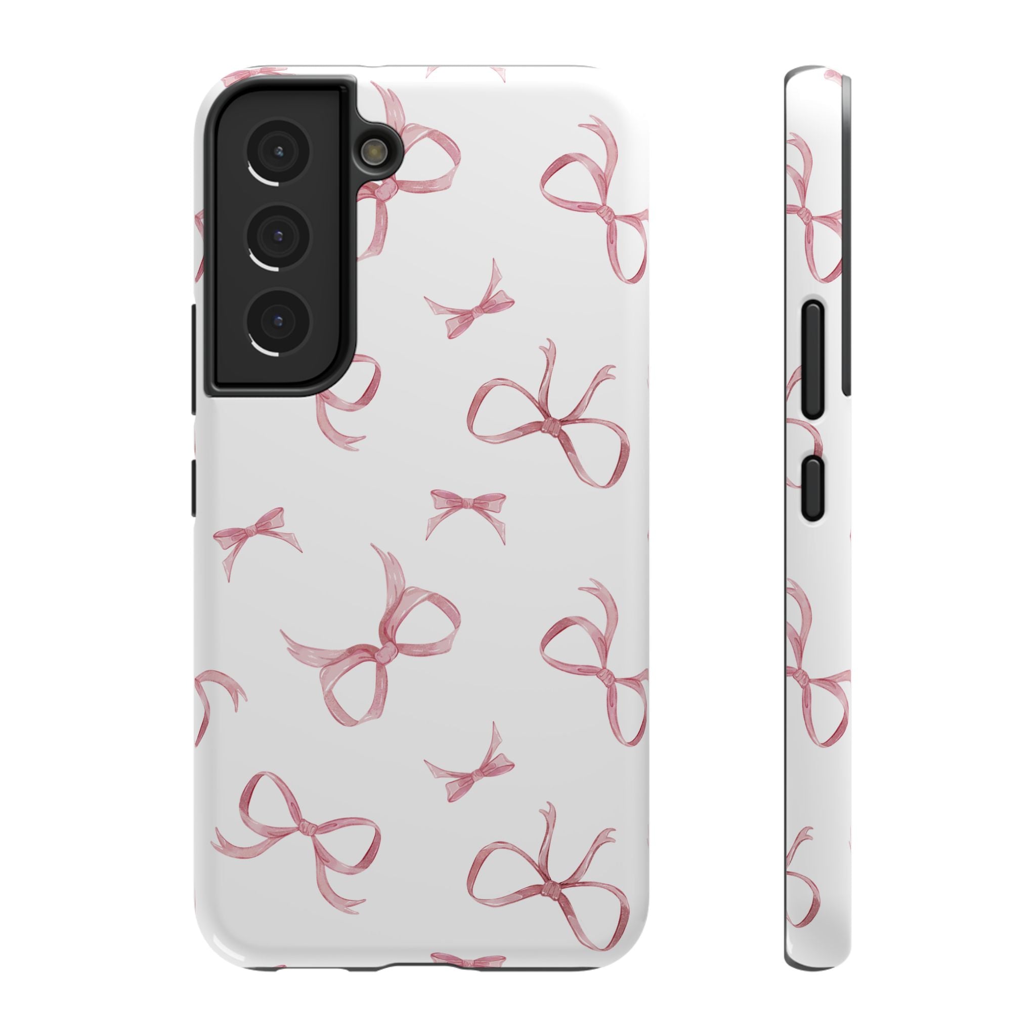 Customizable: Coquette Bow Stylish Impact-Resistant Phone Case