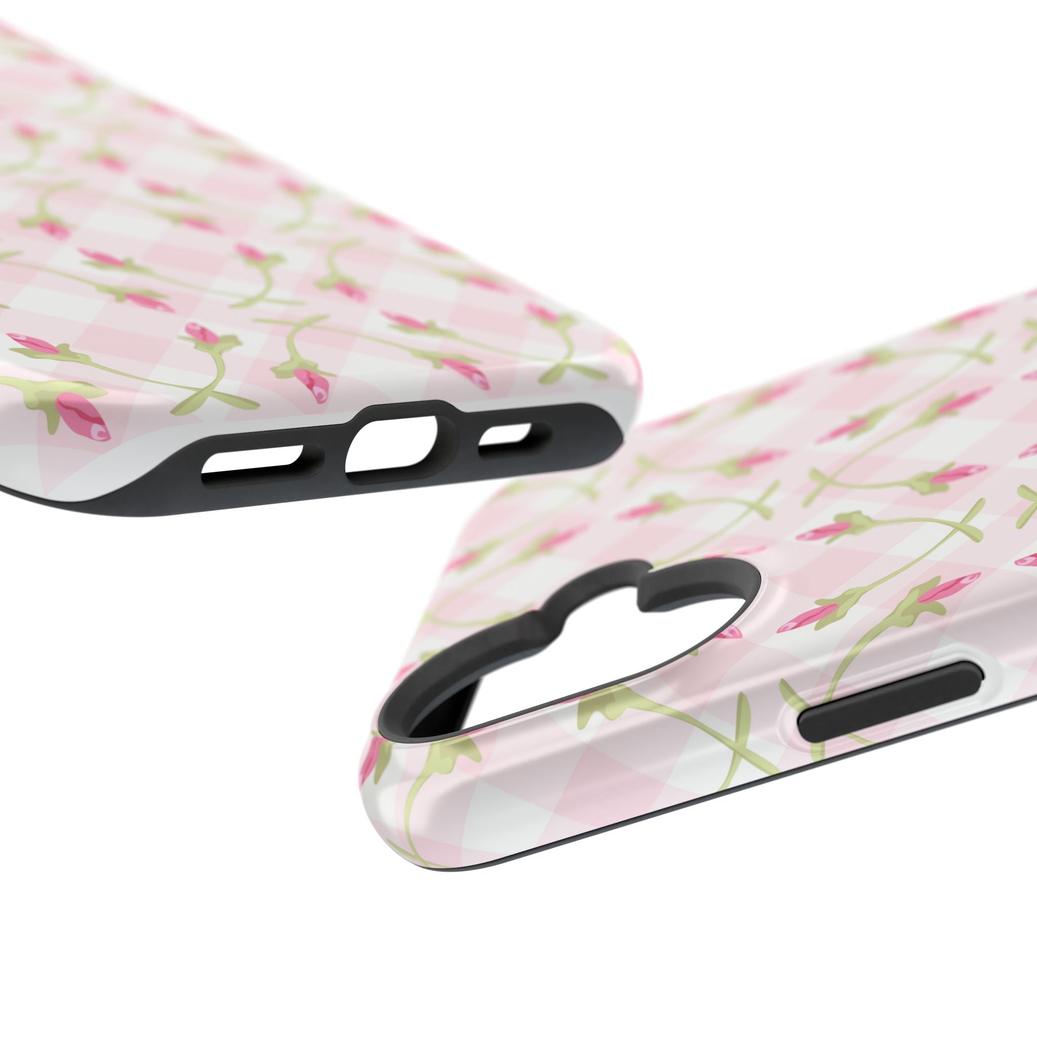 Customizable: Floral Impact-Resistant Phone Case