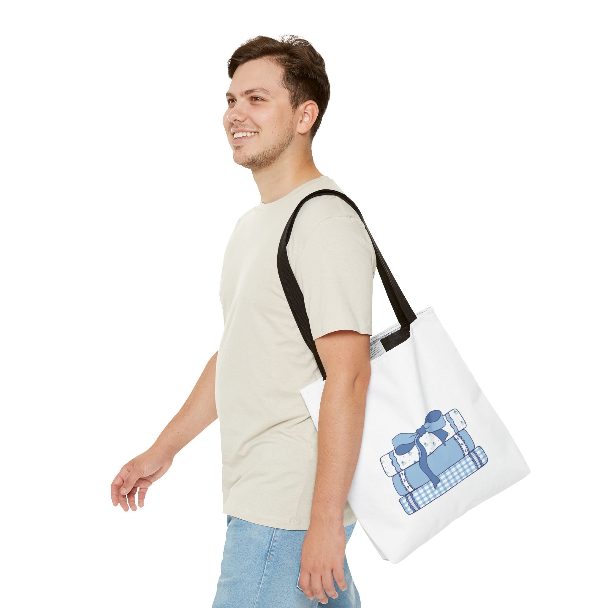 Customizable: Aesthetic Book Lover's Tote Bag, Ideal for College, Study, Shopping, Cute Canvas Bag, Gift for Student