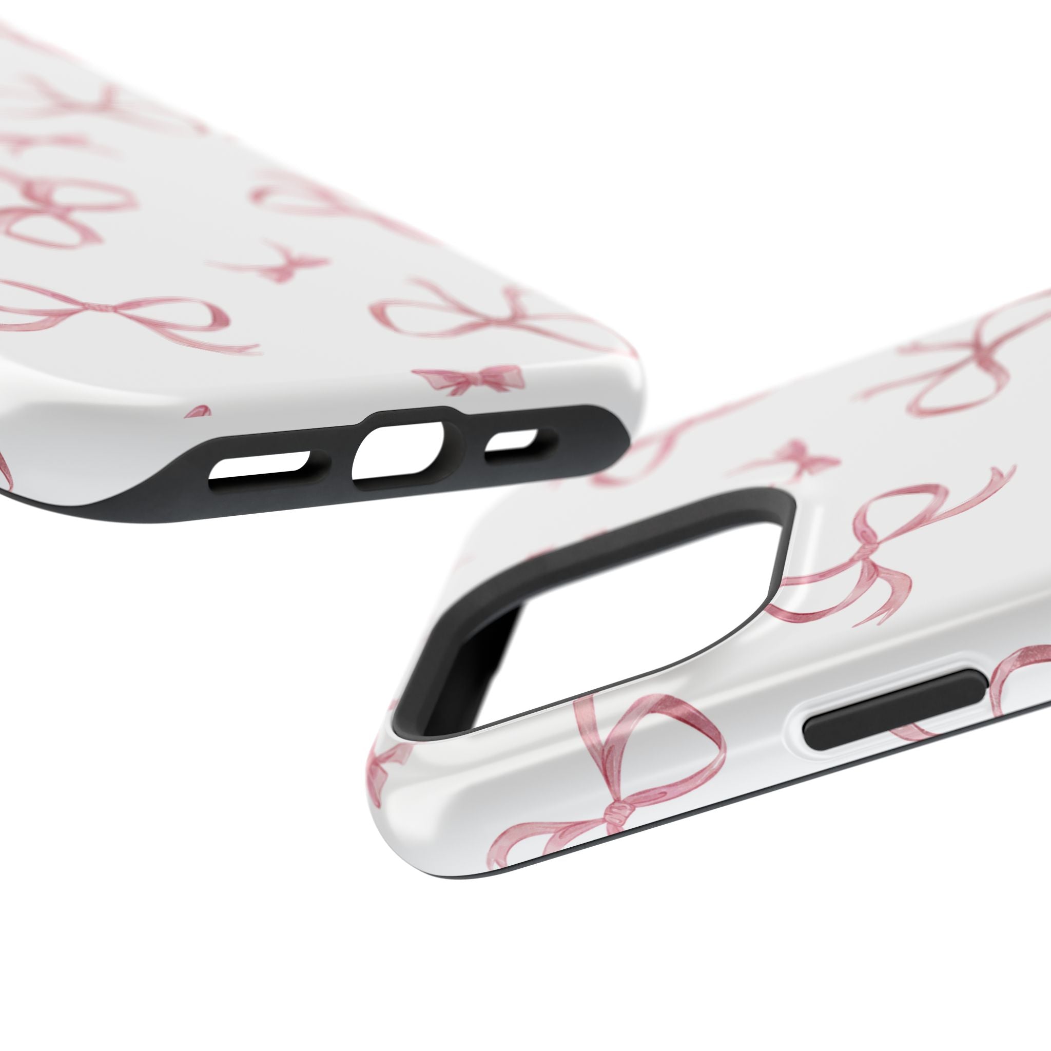Customizable: Coquette Bow Stylish Impact-Resistant Phone Case