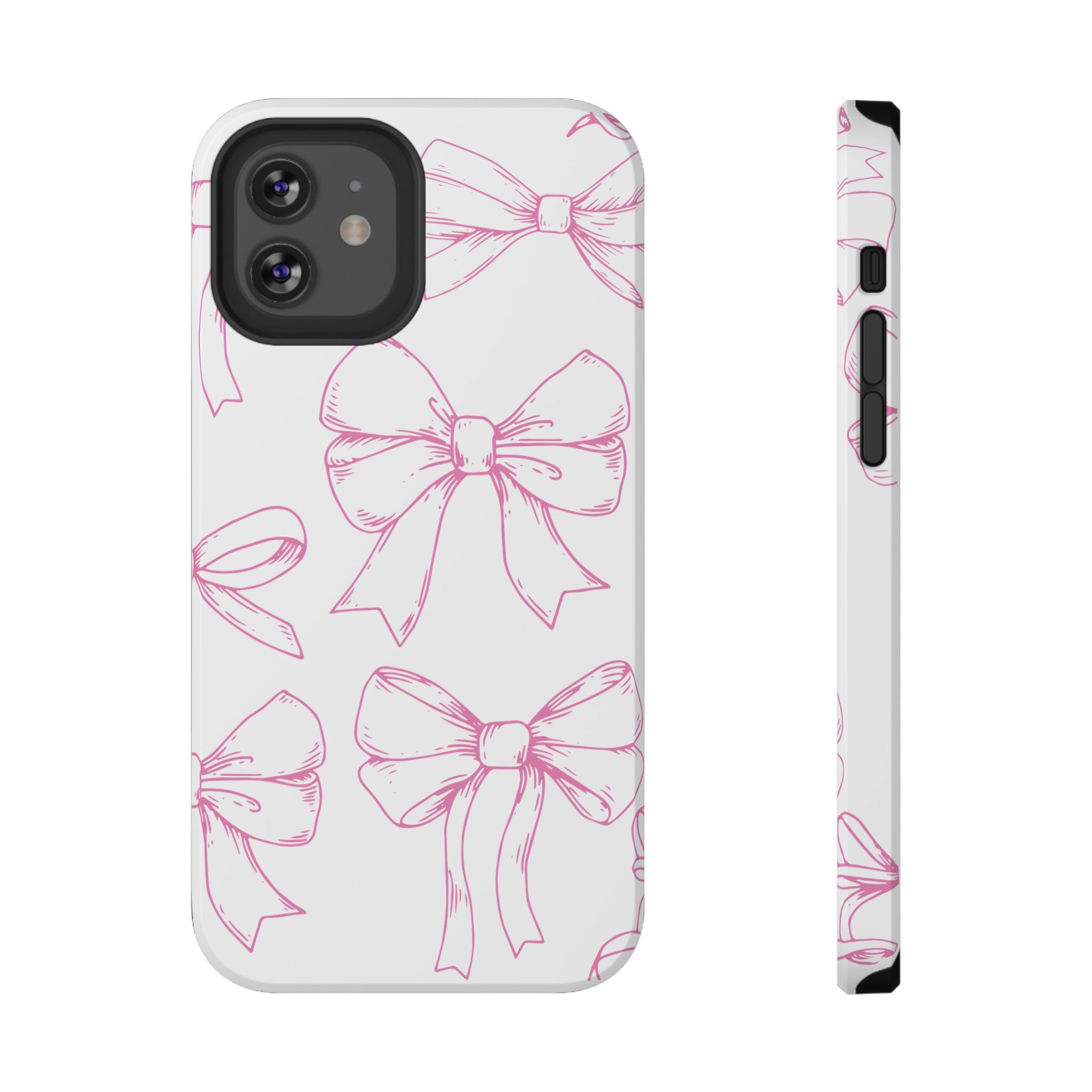 Customizable: Cute Bow Pattern Phone Case