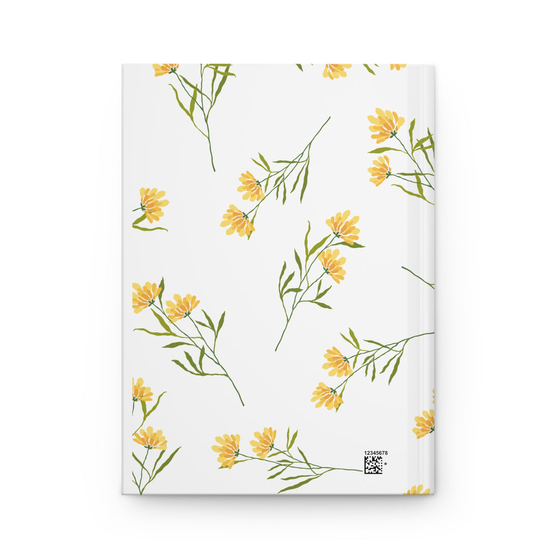 Floral Hardcover Journal - Elegant Writing Notebook for Creative Souls, Personalized Gift, Sketchbook, Daily Planner, School Journal