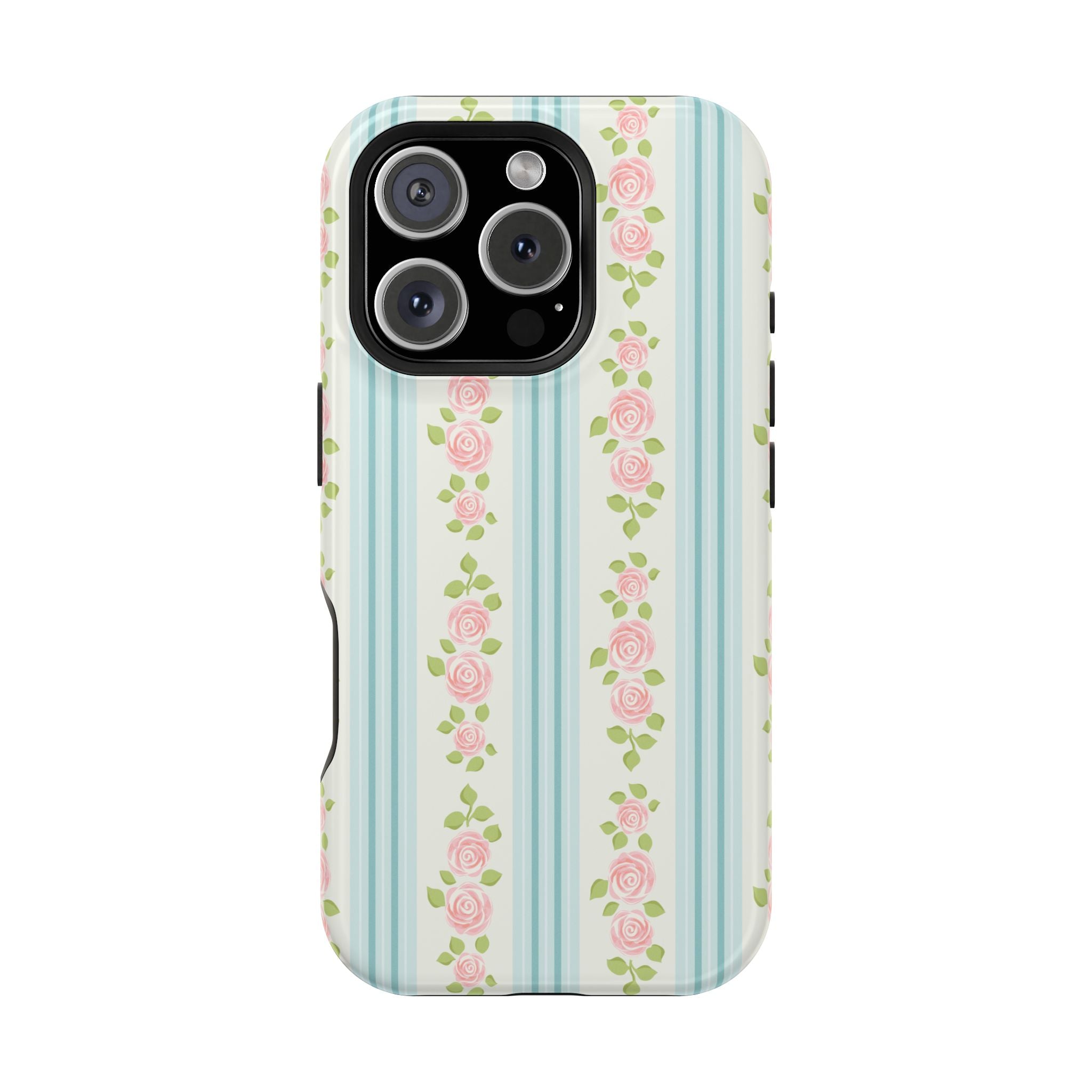 Customizable: Floral Impact-Resistant Phone Case