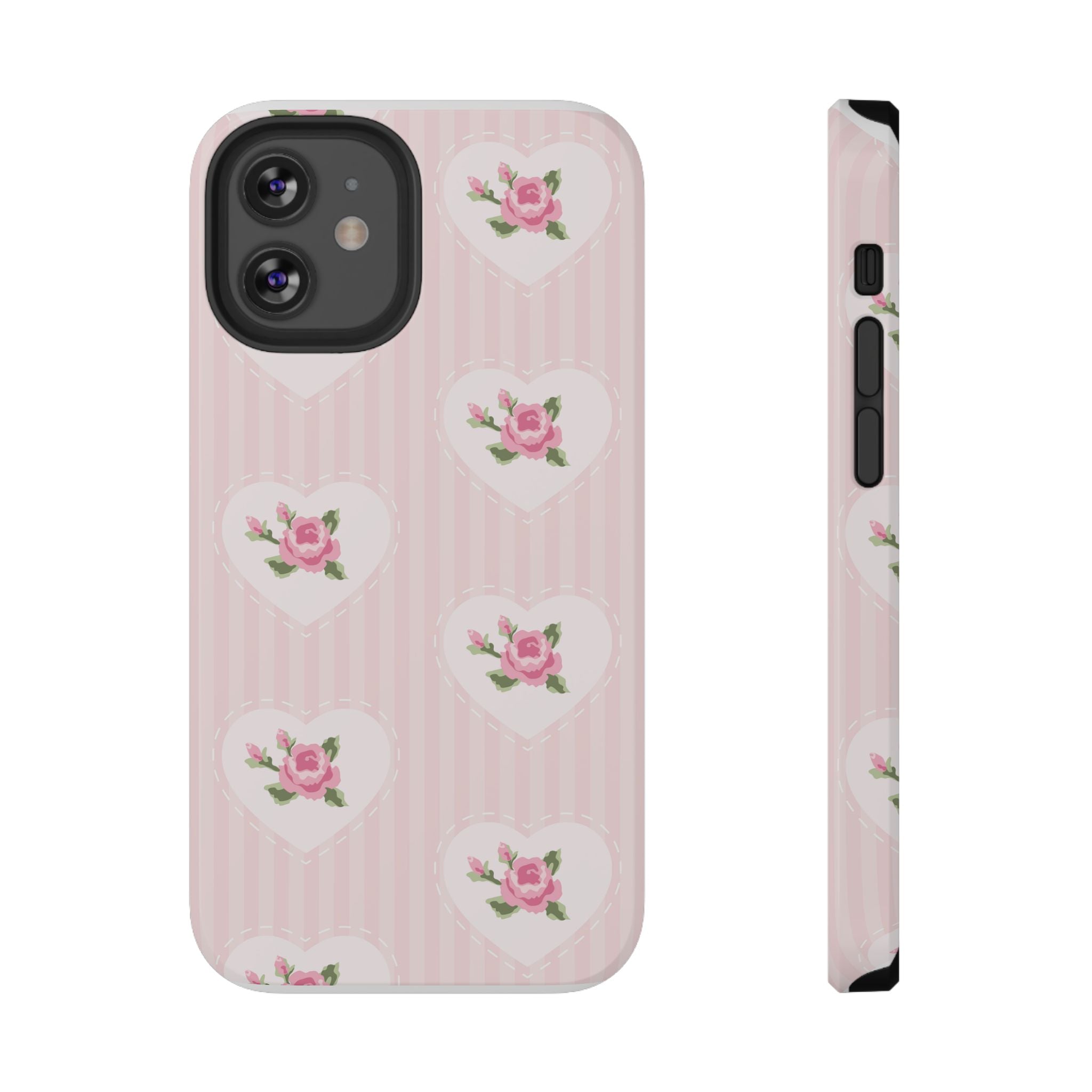 Customizable: Floral Heart Phone Case