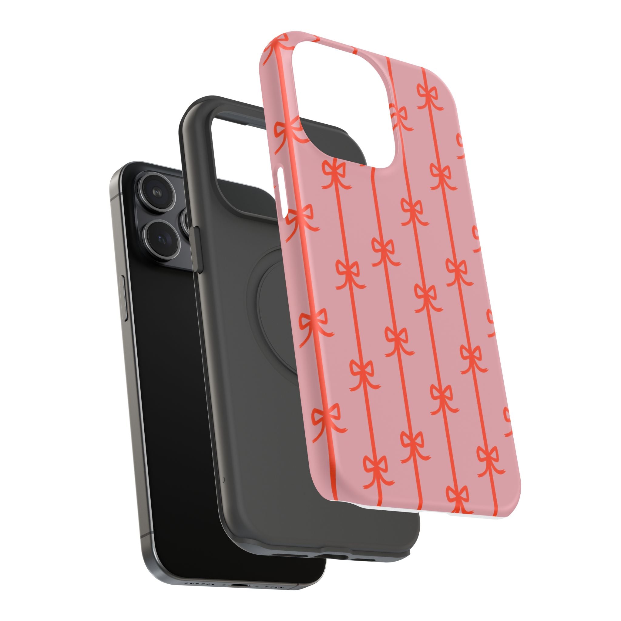 Customizable: Cute Bow Pattern Phone Case