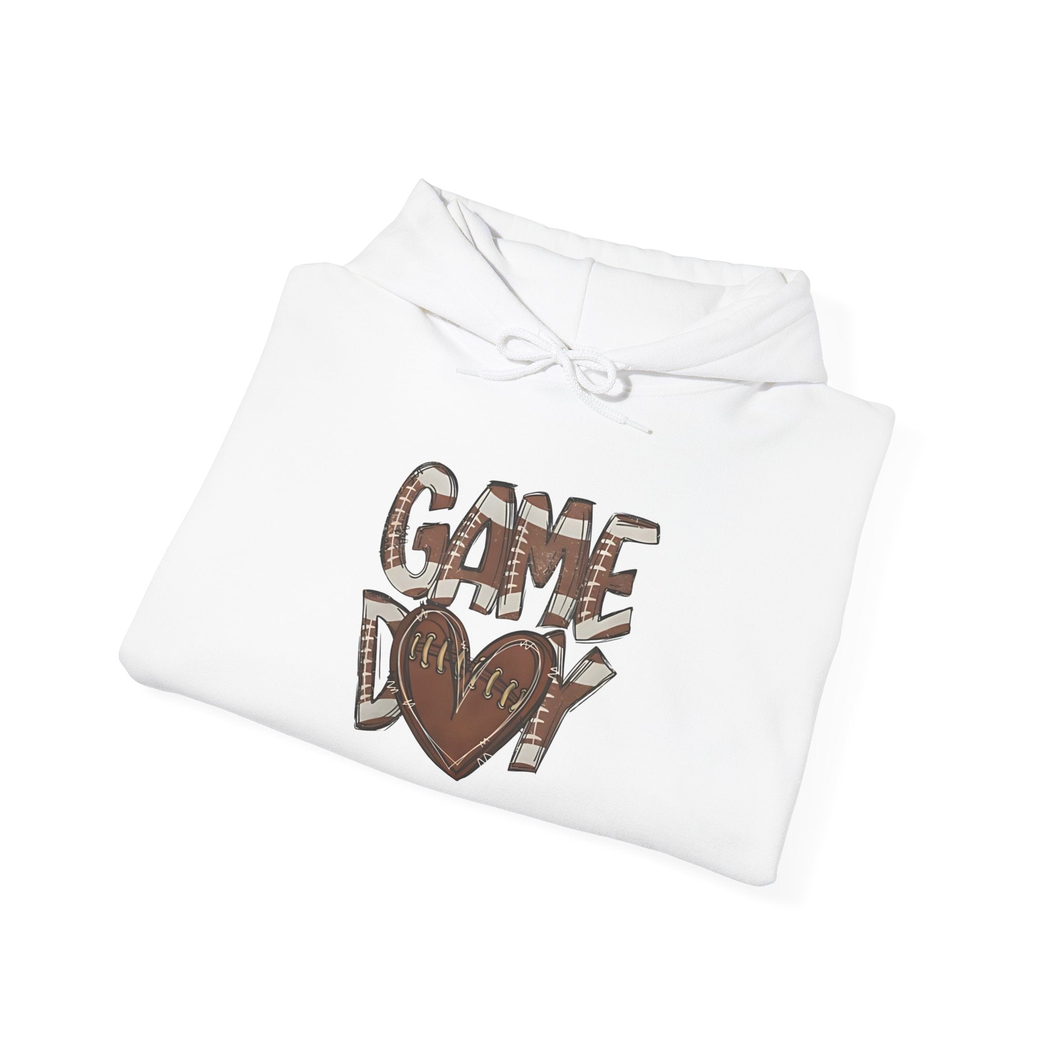 Football Heart Game Day Hoodie