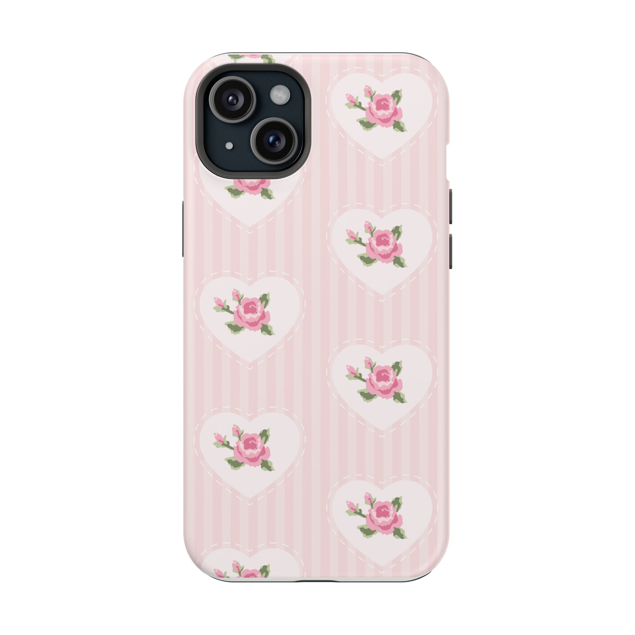 Customizable: Floral Heart Phone Case