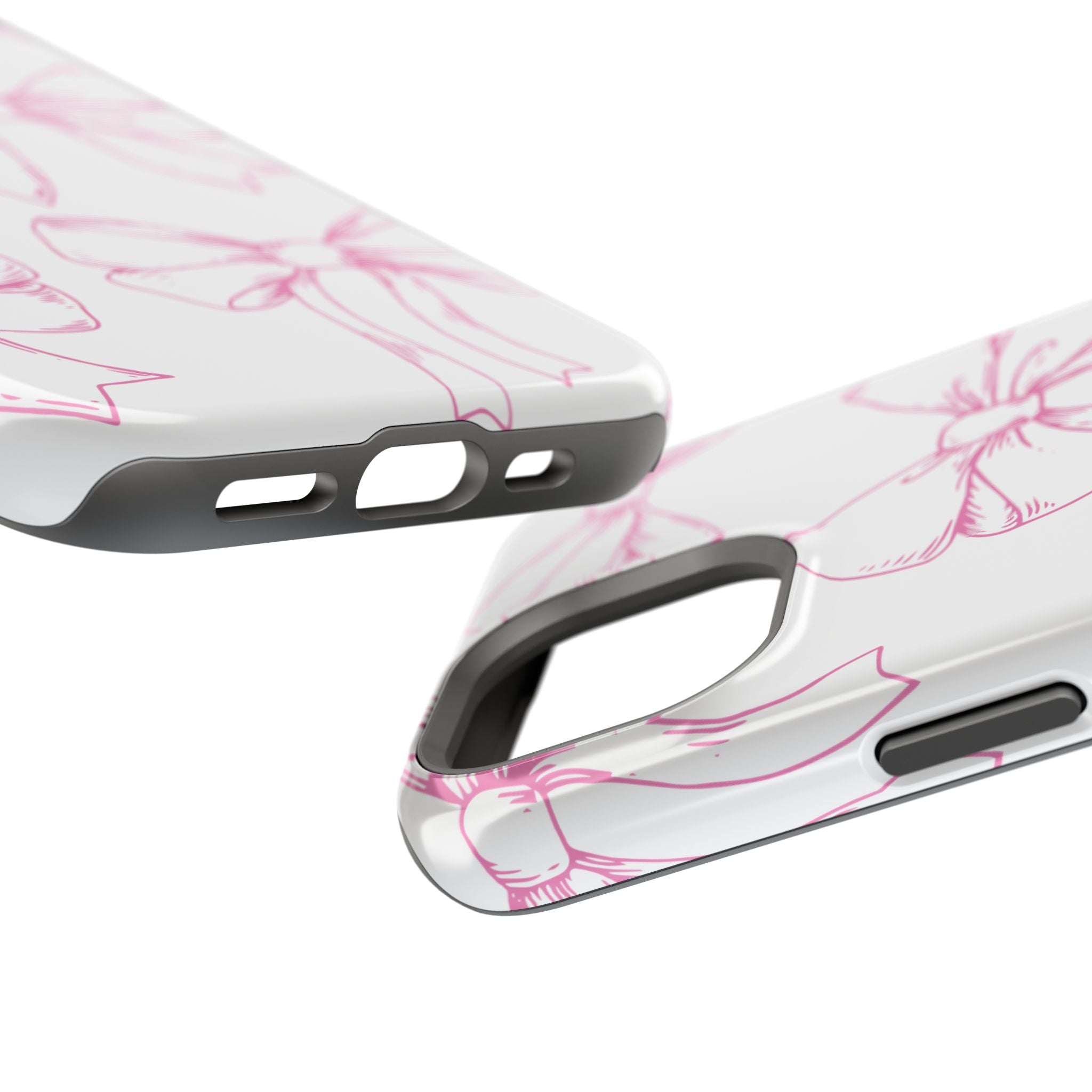 Customizable: Cute Bow Pattern Phone Case