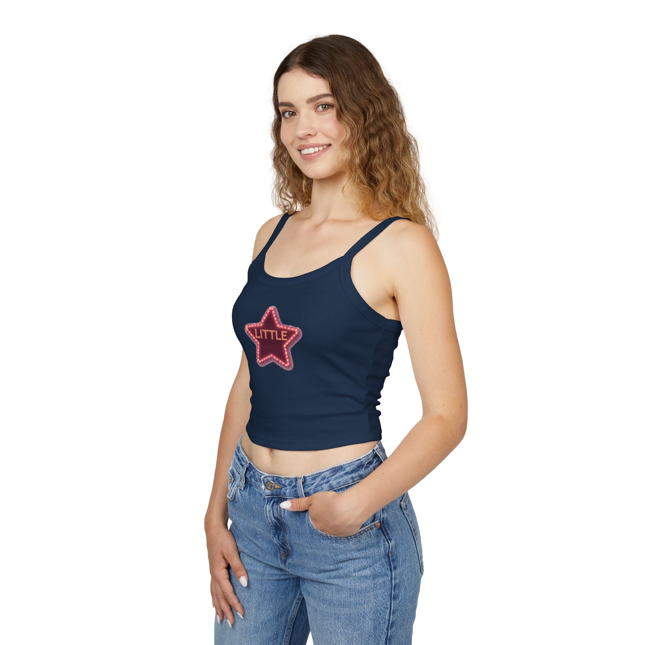 Tank Top - Sorority Big/Little Reveal Matching Tank - Little In Lights