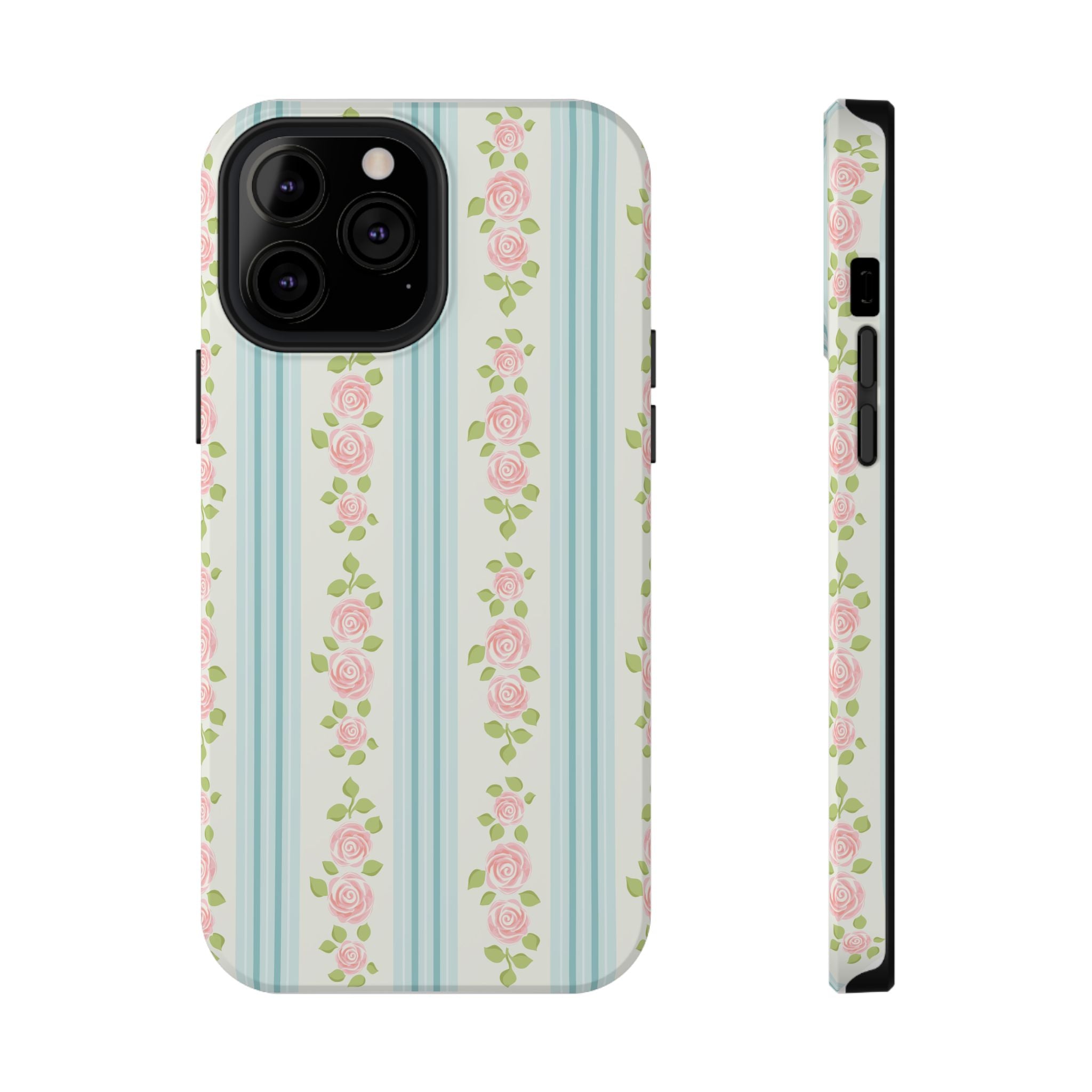 Customizable: Floral Impact-Resistant Phone Case