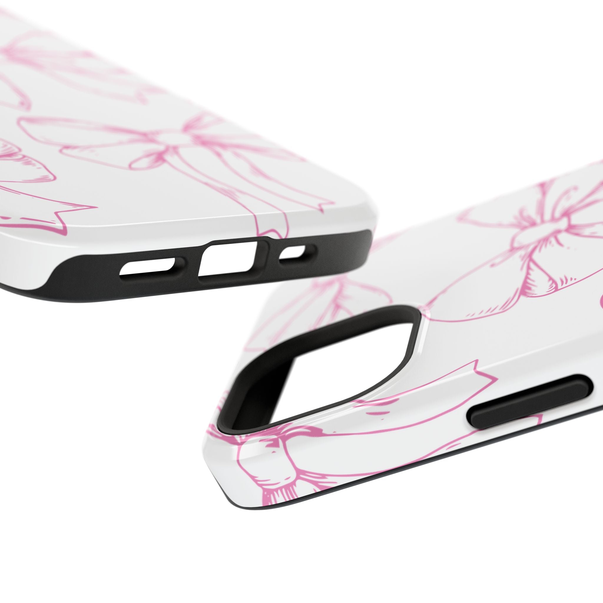 Customizable: Cute Bow Pattern Phone Case